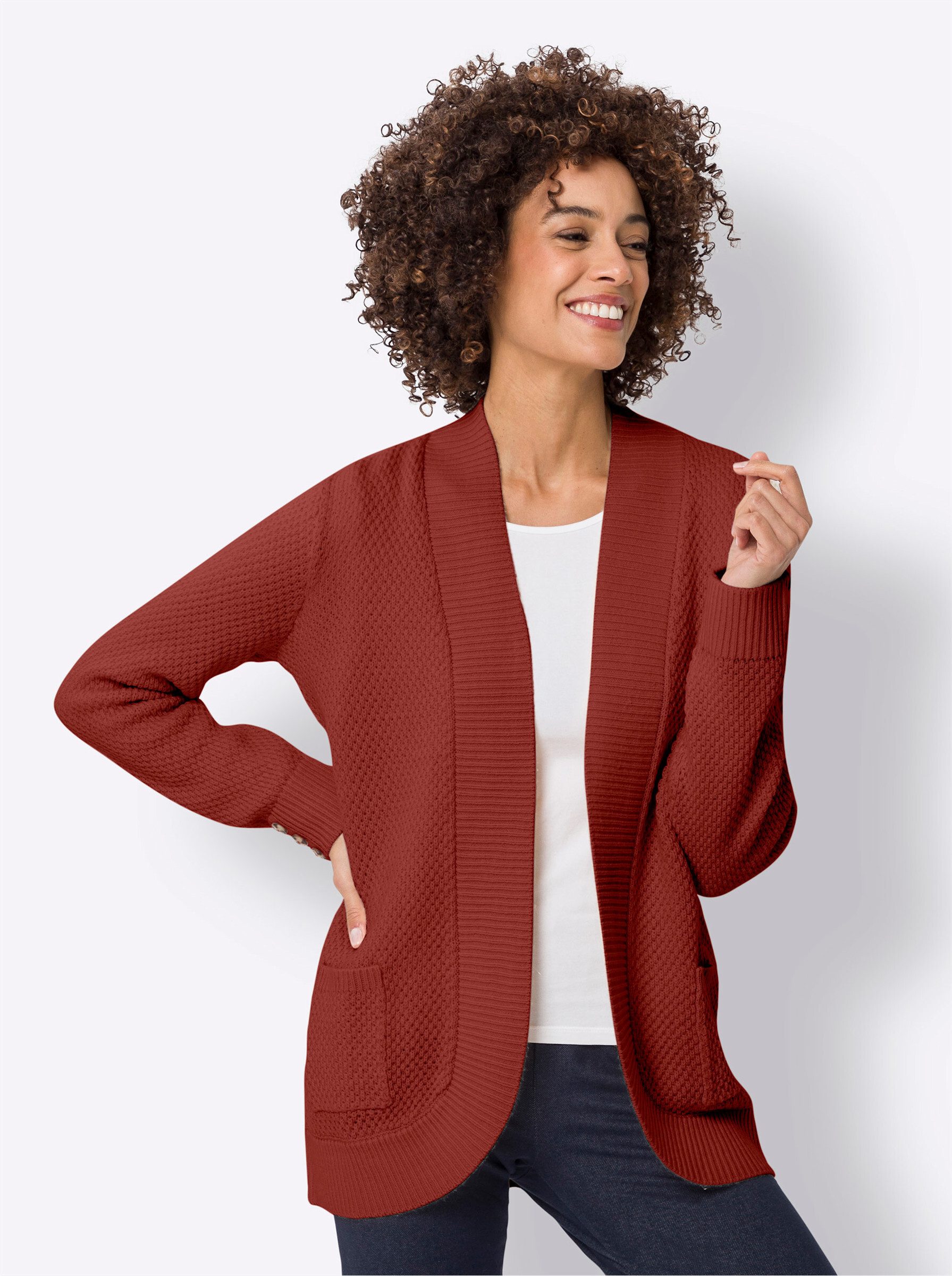 Sieh an! Strickjacke Strickjacke günstig online kaufen