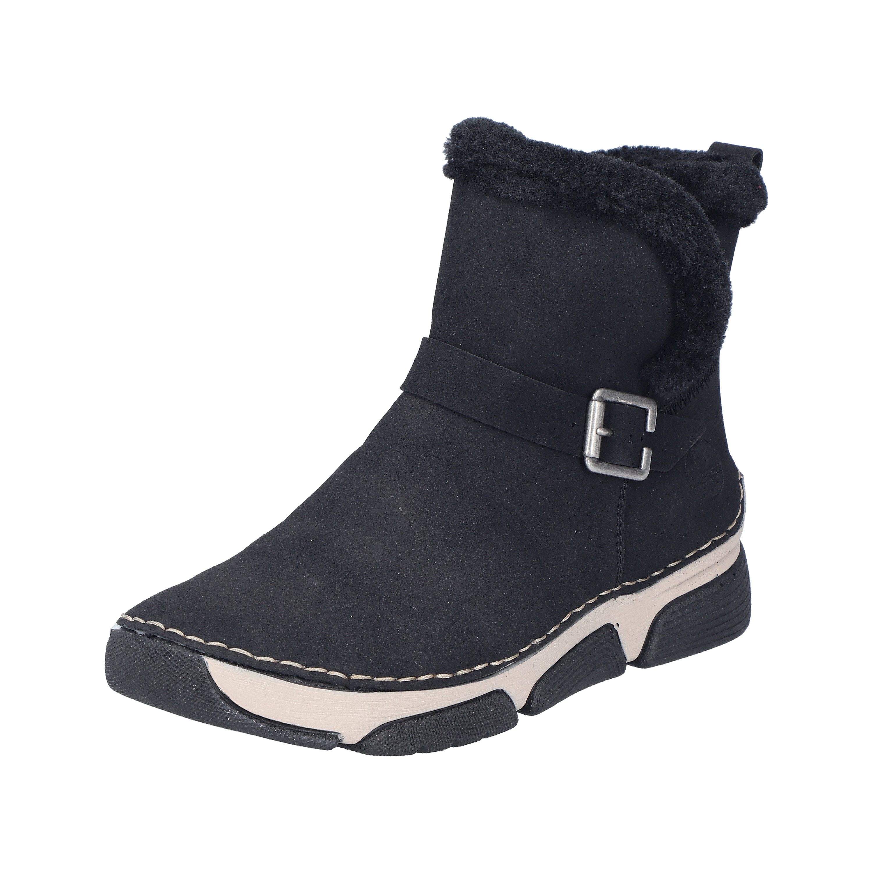Rieker Winterboots Stiefelette, Casual-Boots mit praktischem Reißverschluss