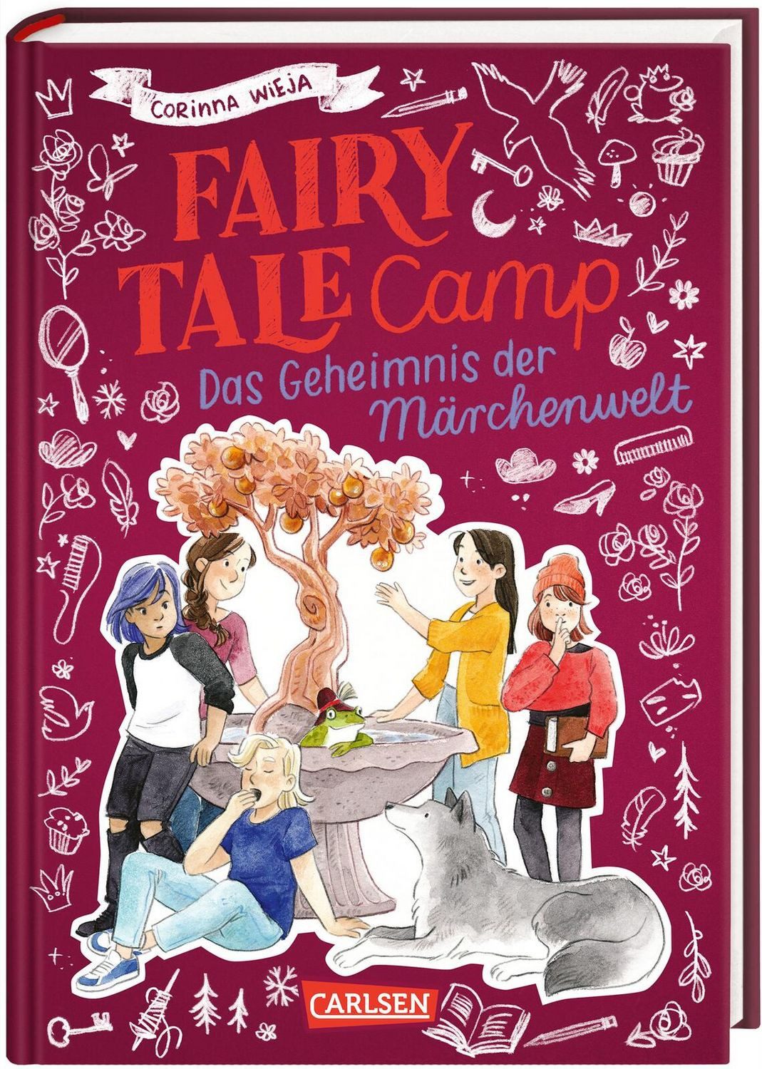 Fairy Tale Camp 3: Das Geheimnis der Märchenwelt Magische Abenteuerwel / Corinna Wieja, Magische Abenteuerwelt mit Elementen aus bekannten Märchen, für Mädchen ab 10, X