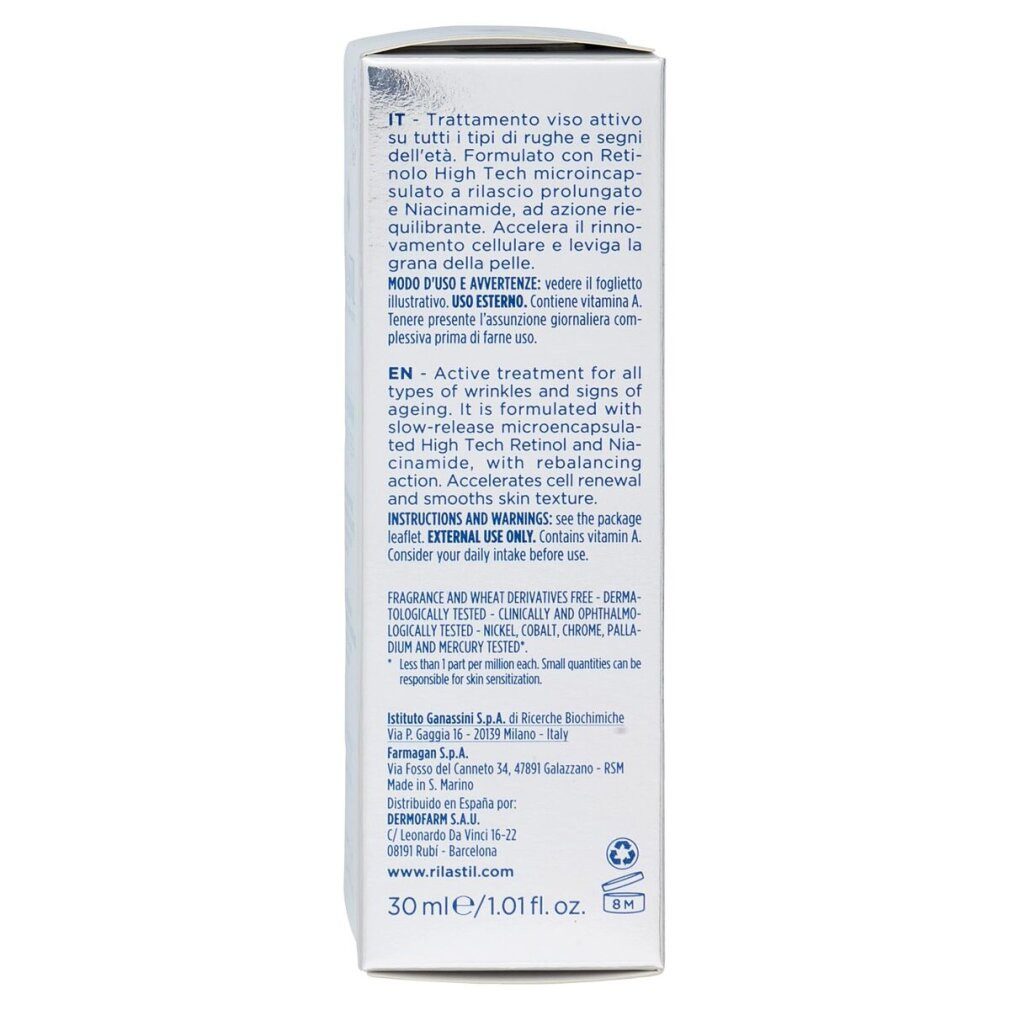 Rilastil Körperpflegemittel MULTIREPAIR RETINOL TECH Proaging-Serum mit Retinol und Niacinamid