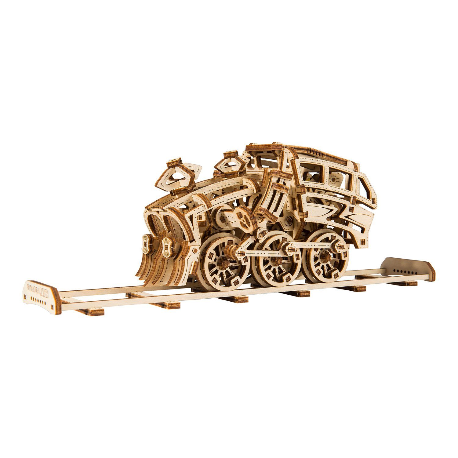 Wooden City 3D-Puzzle WOODEN CITY Dream Express & Rails, 273 Bauteile, Puzzleteile