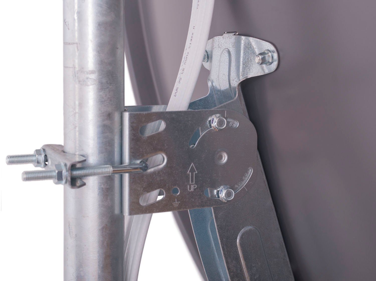 DUR-line DUR-line MDA 80 Anthrazit - Alu Sat-Antenne Sat-Spiegel