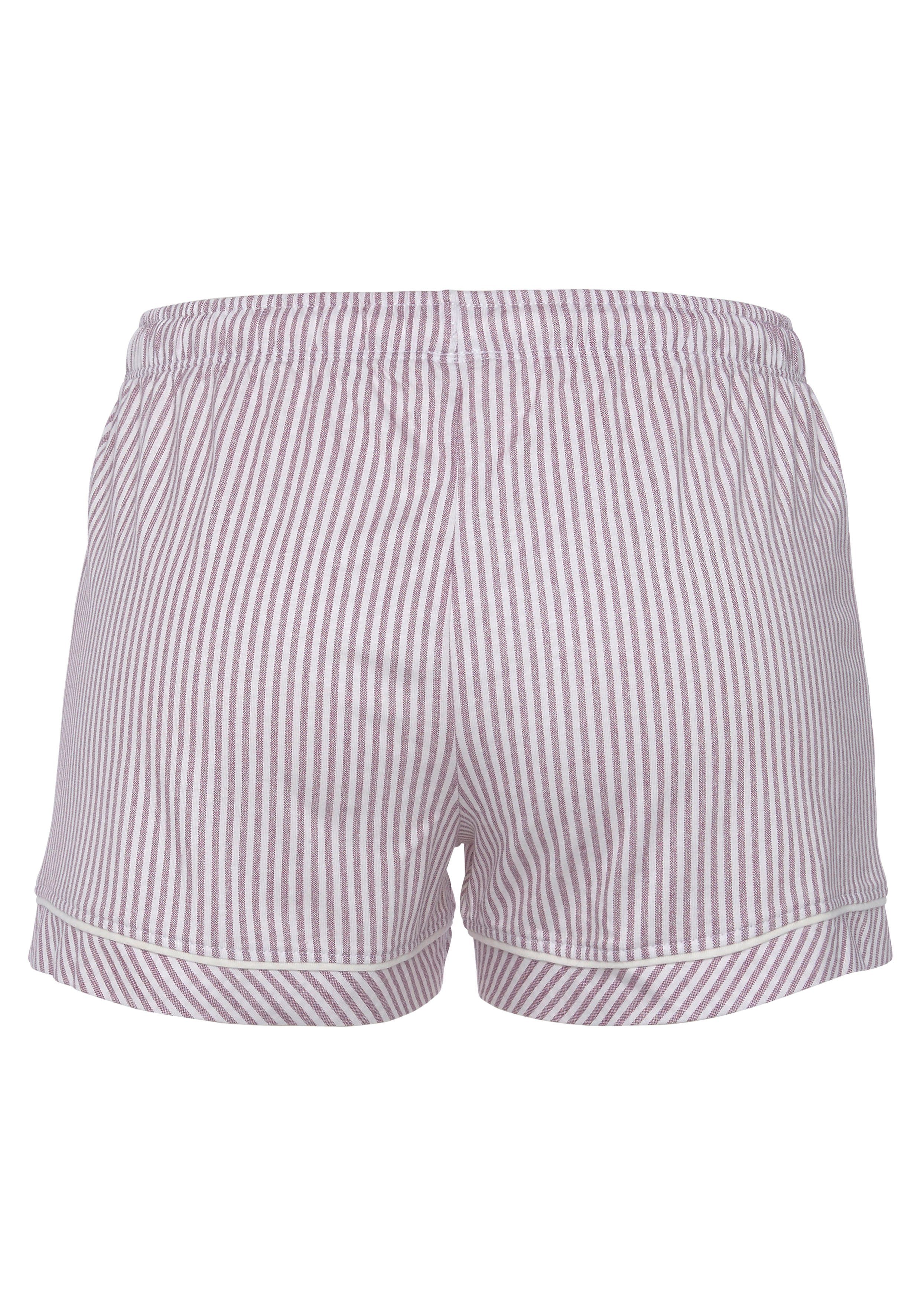 s.Oliver Pyjamashorts (1-tlg) Mit Kontrastpaspel-Abschlüssen – Bild 4 von 5