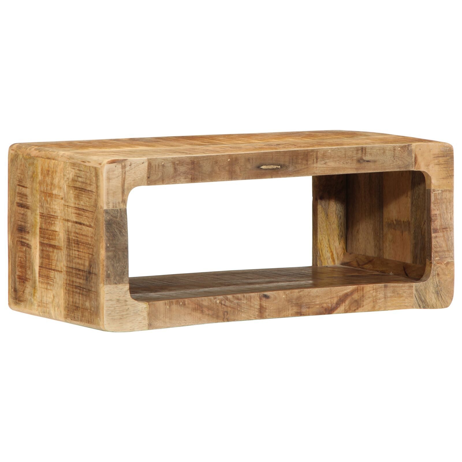 vidaXL TV-Schrank 60 x 30 x 25 cm Hängeschrank aus massivem Mangoholz für modernes Wohnz