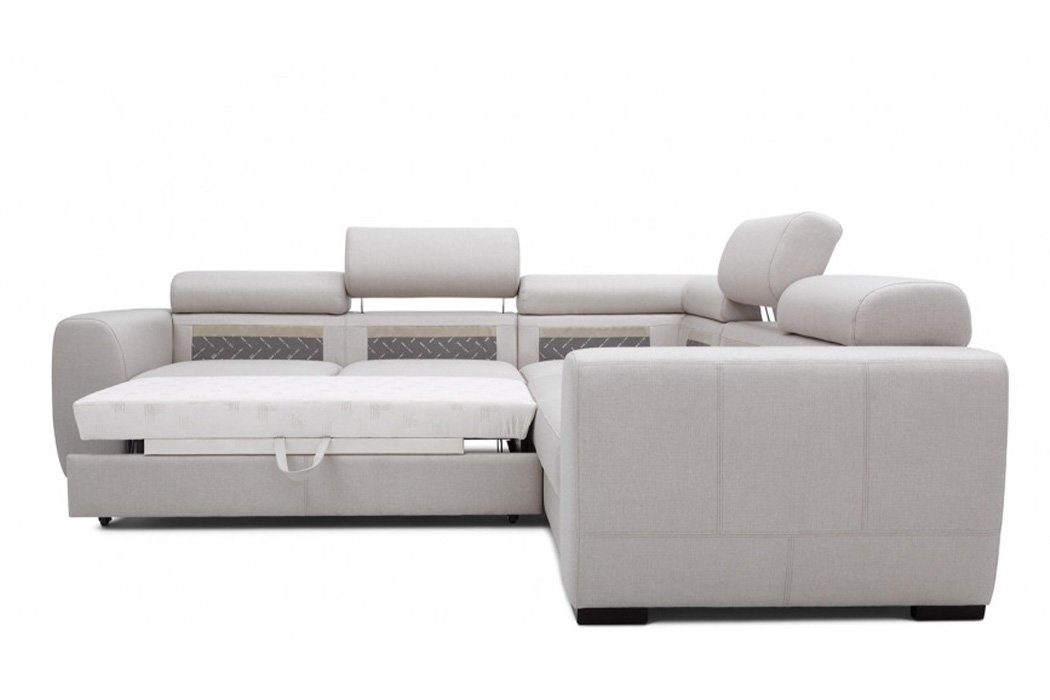 Ecksofa Leder Couch Polster in JVmoebel Ecksofa Sofa Europe Design, Made Wohnlandschaft