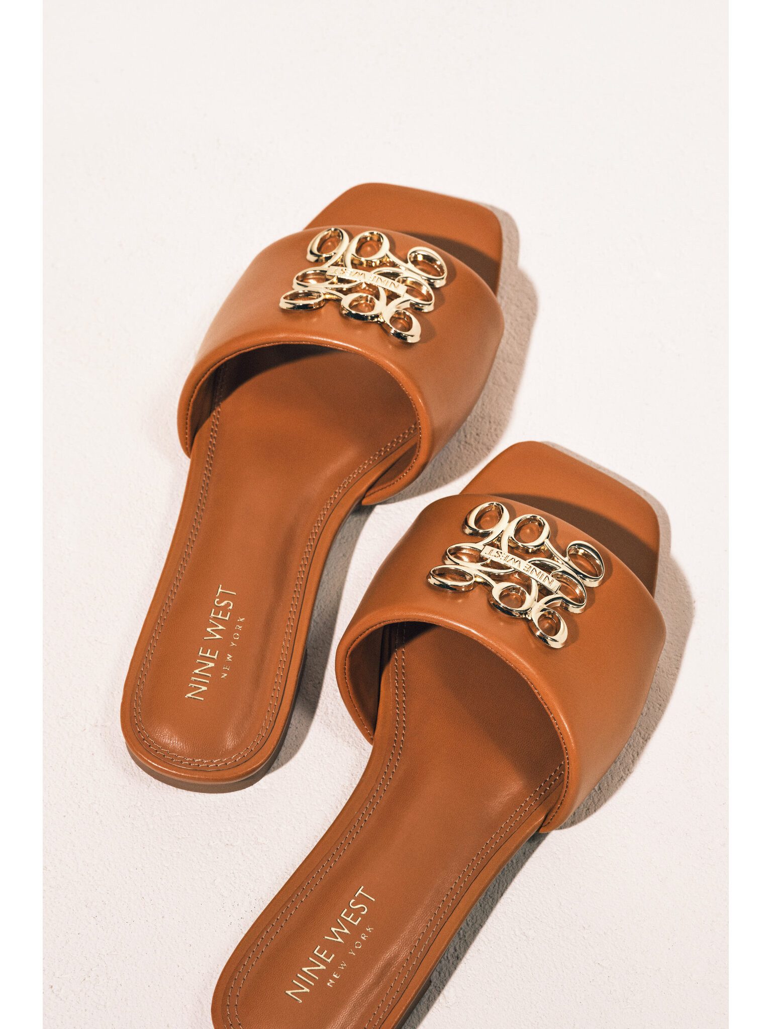 Nine West Nine West Damen Flip-Flops Beige SMRL393663-02 Badepantolette