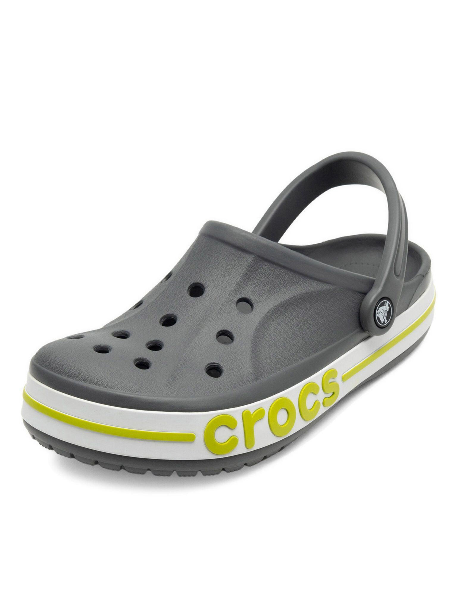 Crocs Crocs Herren Flip Flops Crocs-BAYABAND CLOG 205089-0GX Grau Grün Grau Badepantolette