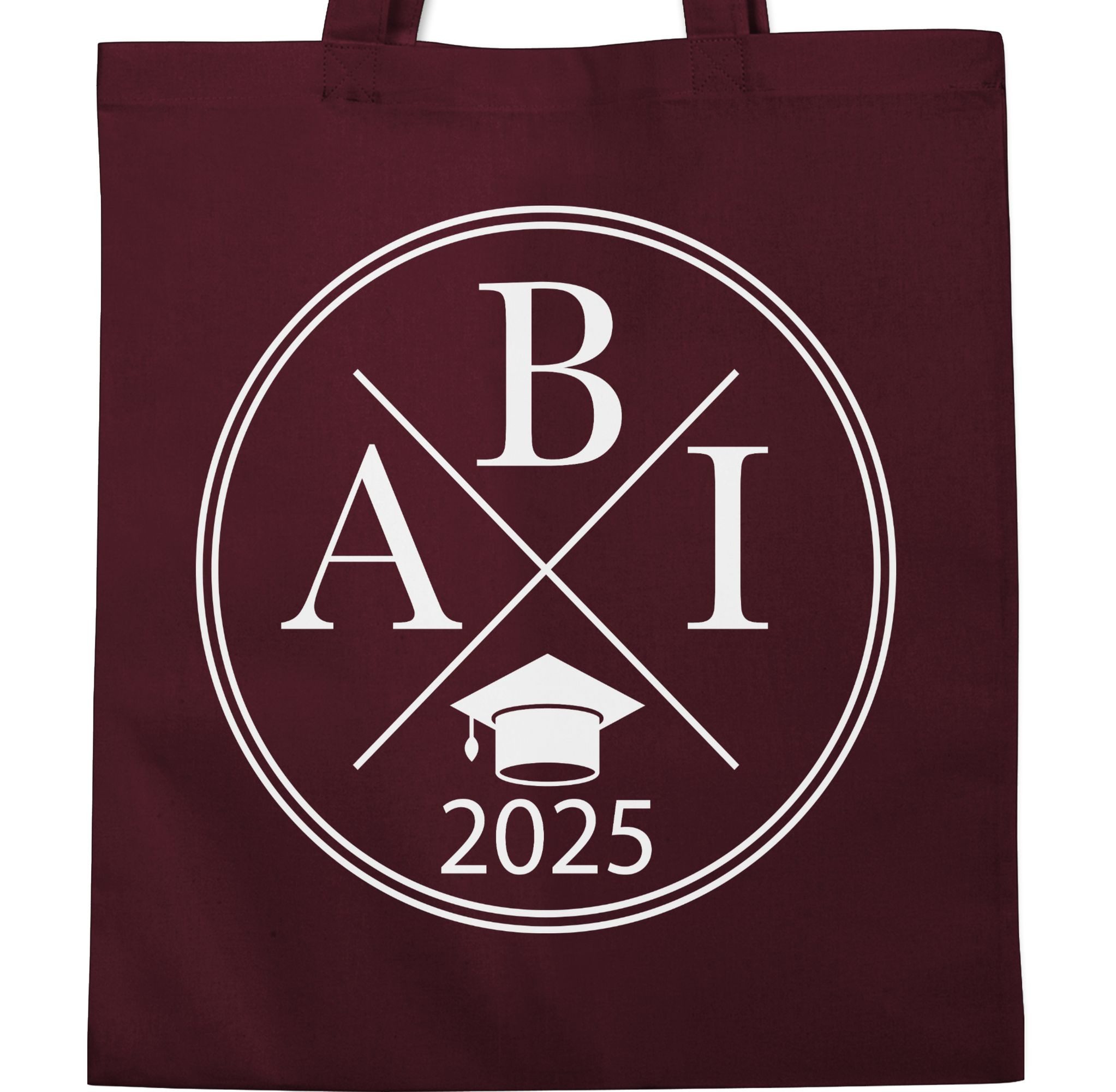 Shirtracer Umhängetasche Abi 2025 Hipster X, günstig online kaufen