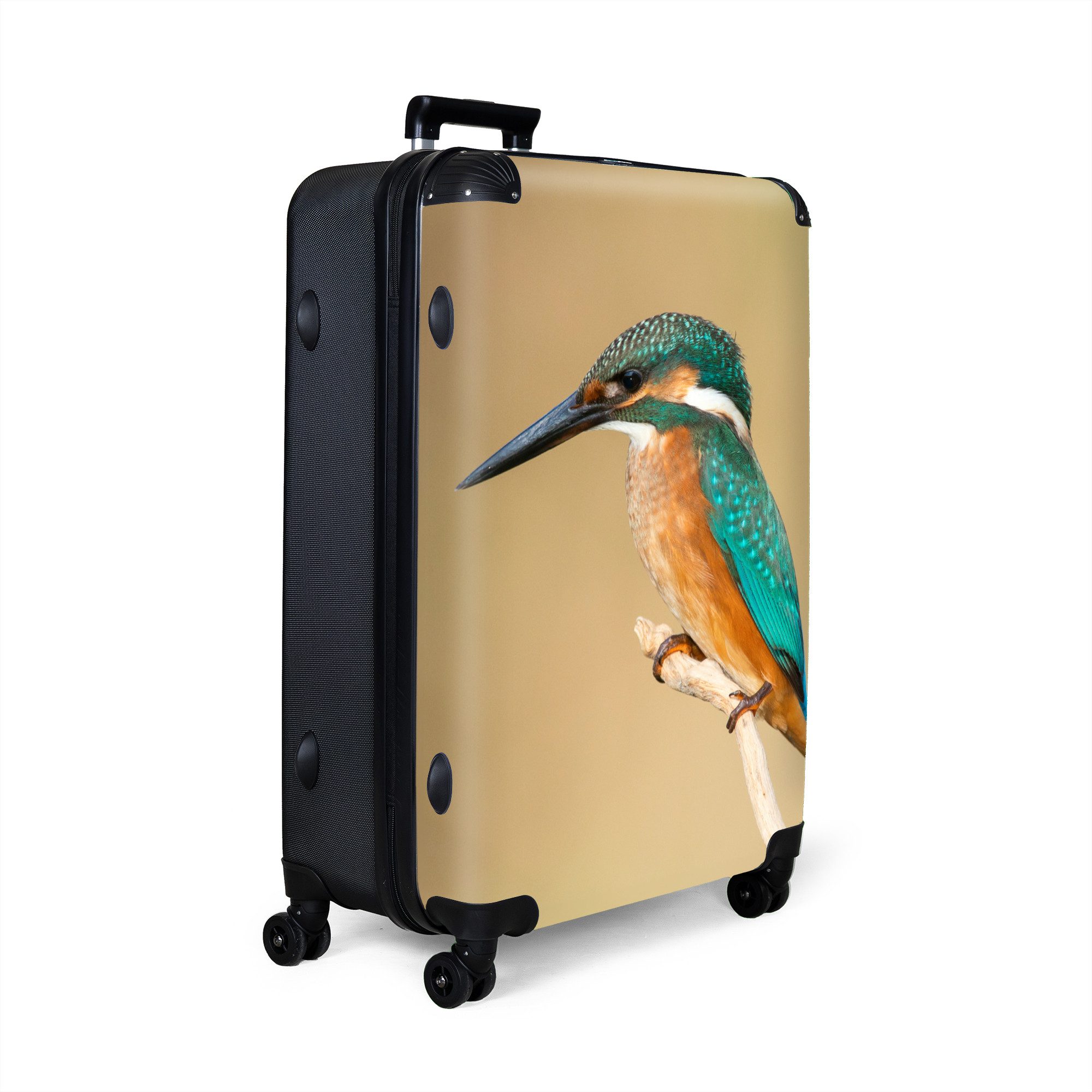 NoBoringSuitcases.com© Hartschalen-Trolley Eisvogel - Tiere - günstig online kaufen