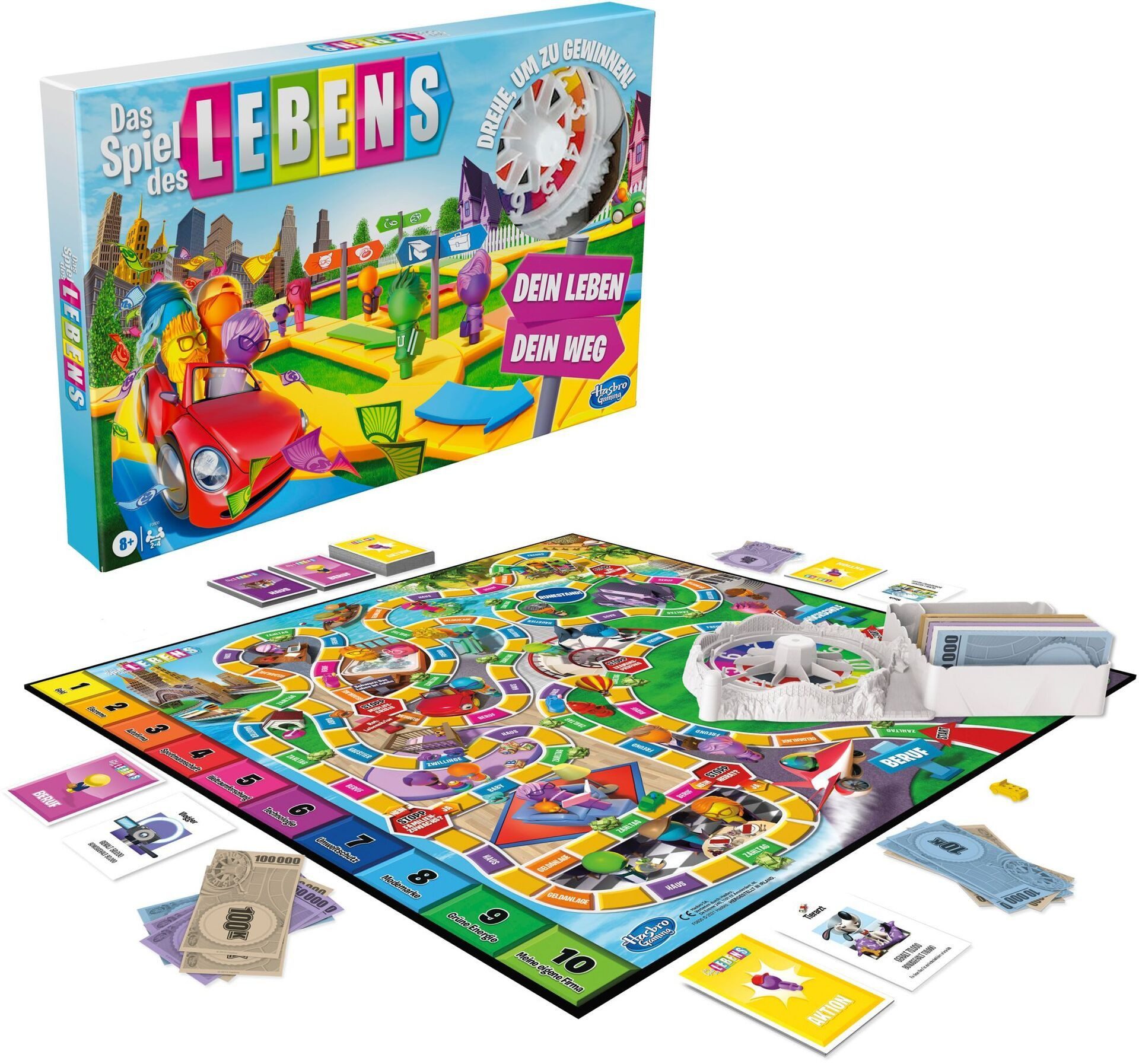 Hasbro Spiel Spiel des Lebens