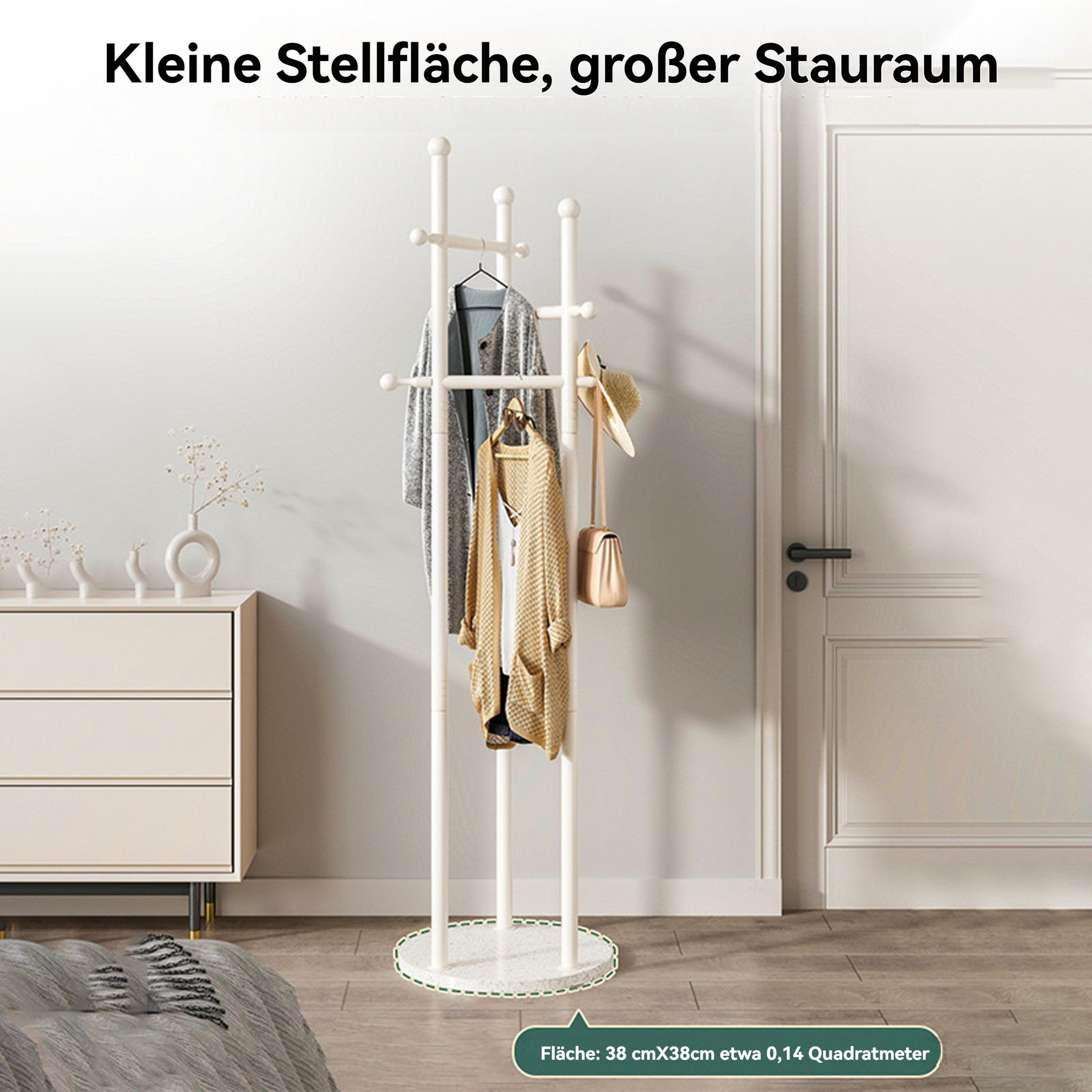 YINDN Kleiderständer Garderobenständer, Kleiderständer, für Mäntel, günstig online kaufen