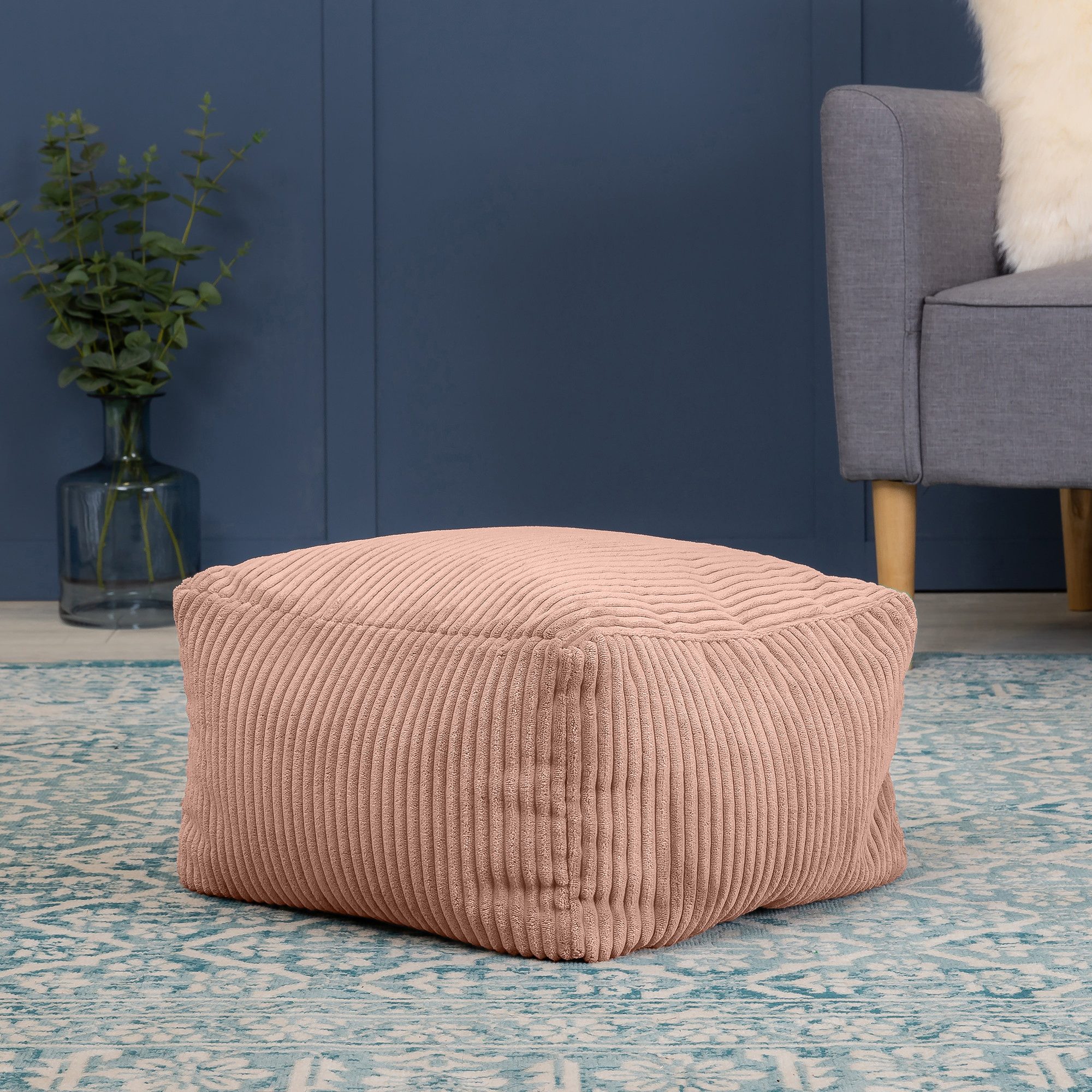 icon Pouf Sitzpouf aus Cord „Amara“ günstig online kaufen