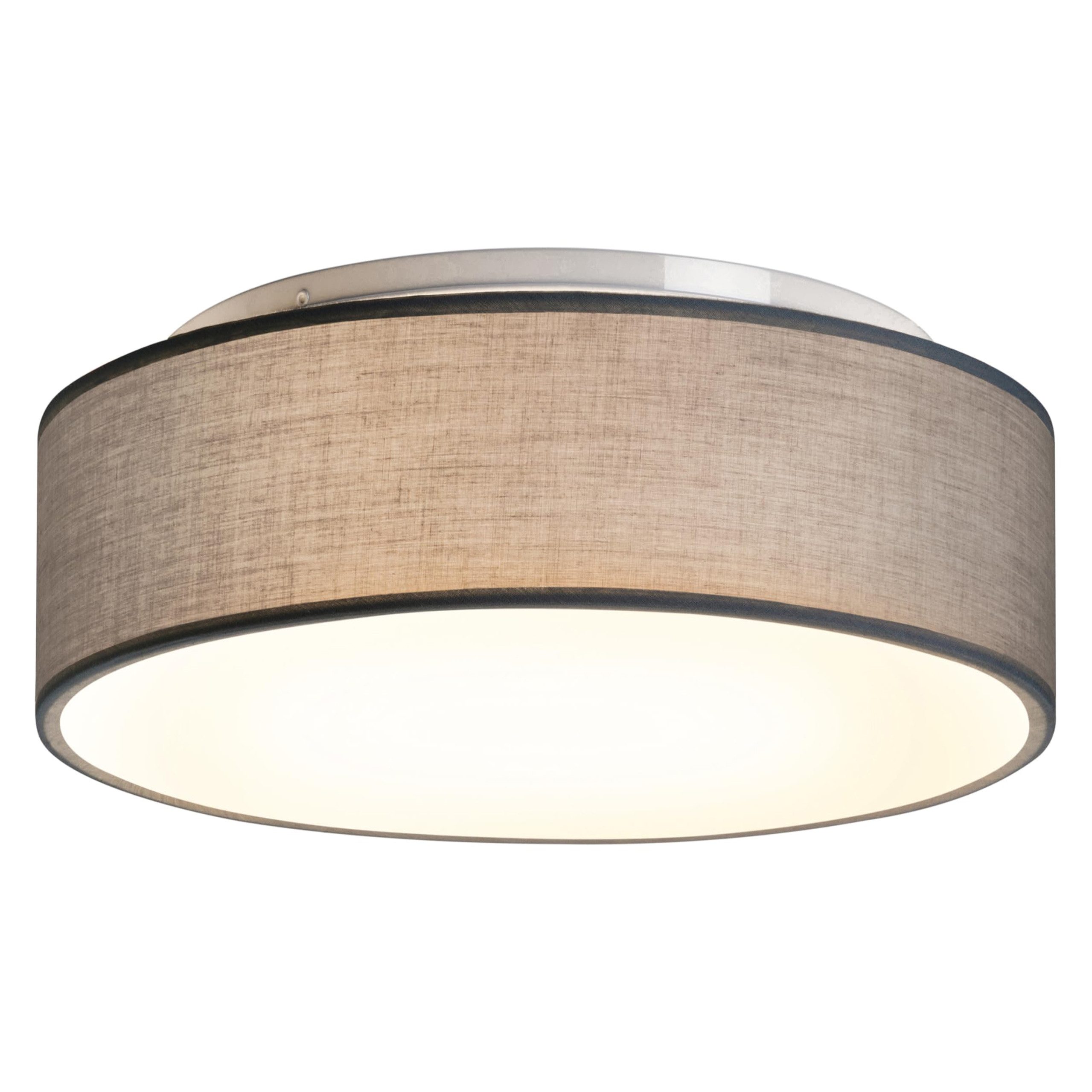 Zedelmaier Lampenschirm Deckenlampe Deckenleuchte Stoff, Max.40W/E27, ohne Leuchtmittel, Geeignet für Wohnzimmer Schlafzimmer Küche Flur Kinderzimmer