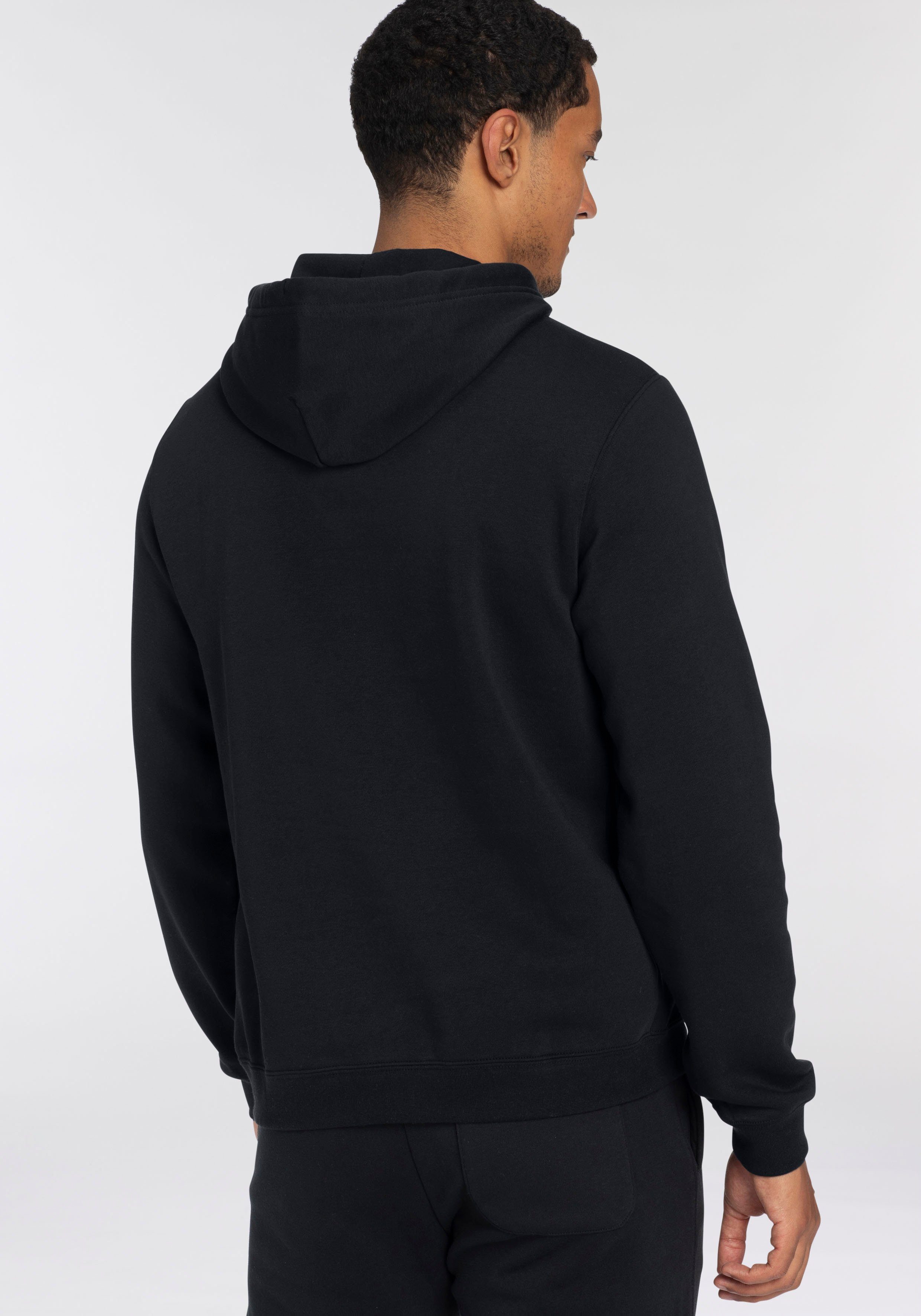 Converse Kapuzensweatshirt EMBROIDERED STAR CHEVRON BRUSHED BACK FLEECE HOODIE mit Kängurutasche, aus angerauter Sweatware, Langarm – Bild 3 von 5