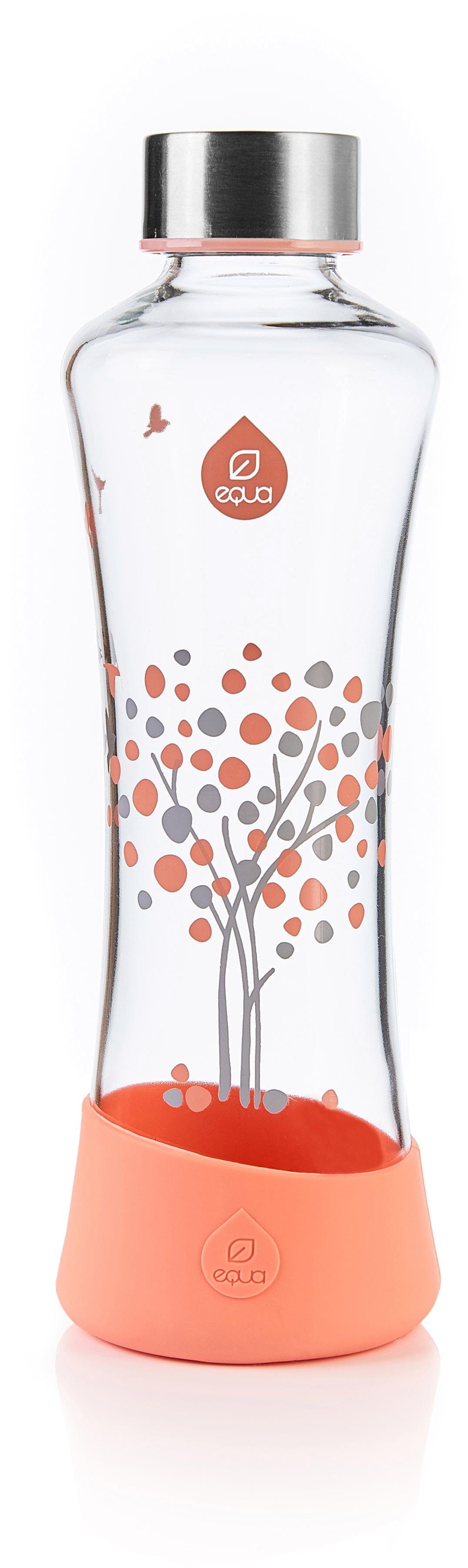 equa Trinkflasche equa Tree, Borosilikatglas, 550 ml