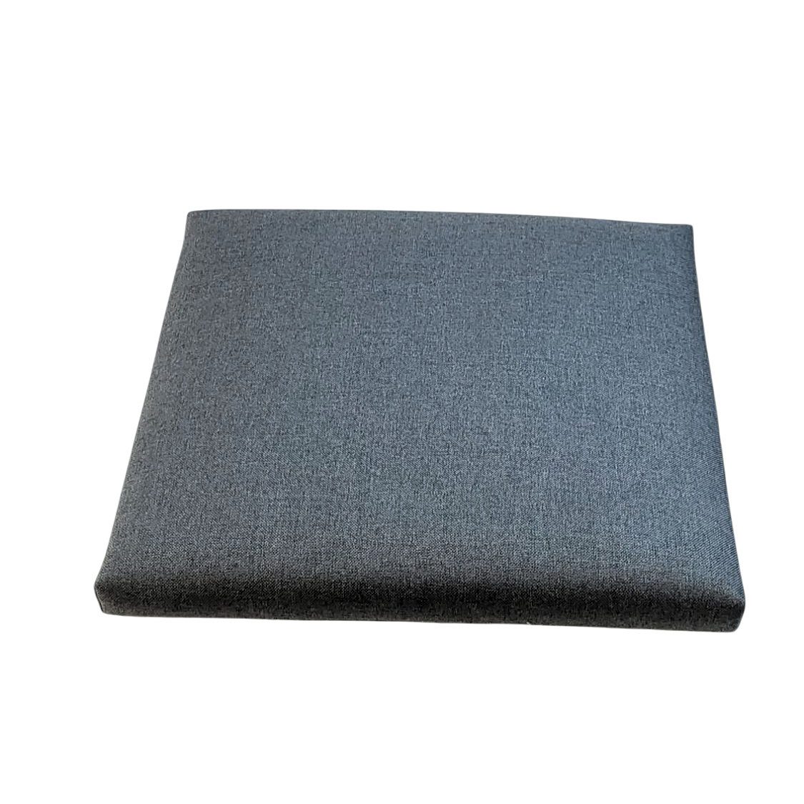 Rübeling Sitzkissen 45cm x 45cm x 6cm, Panama Graphite, wasserdicht beschichtet !