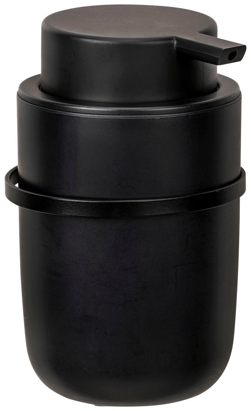 WENKO Seifenspender Carpino, (1-tlg), Schwarz, 250 günstig online kaufen