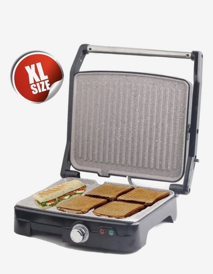 Royal Swiss 3-in-1-Sandwichmaker, für Sandwiches, Waffeln und das Grillen  1800 Watt