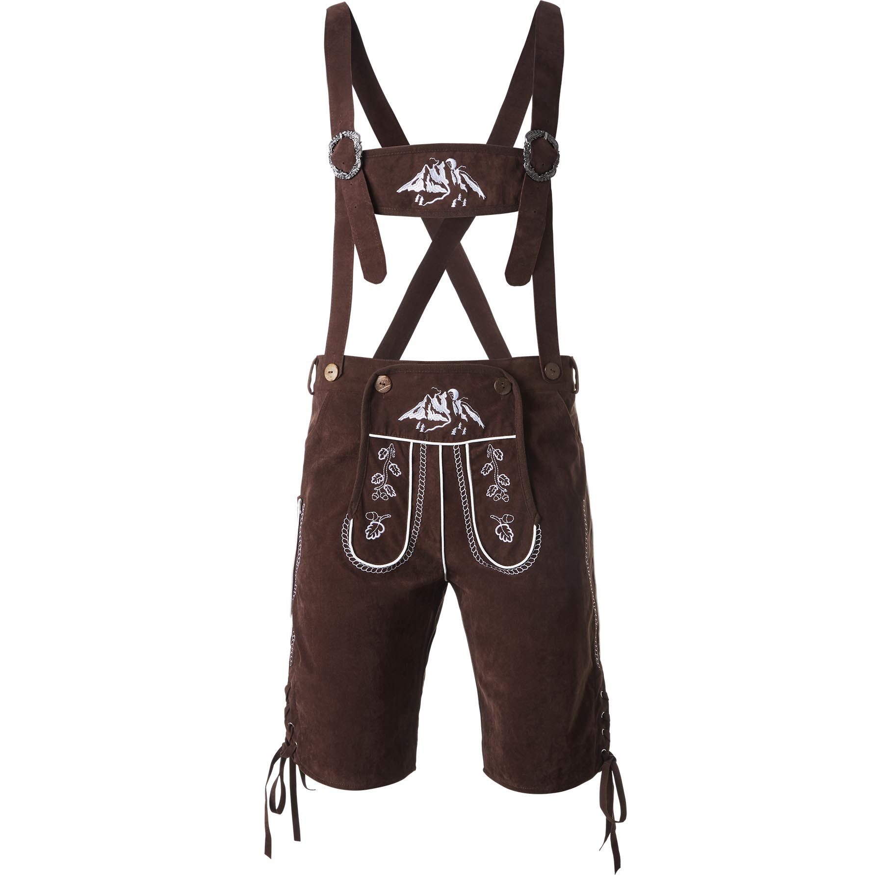 dressforfun Trachtenlederhose Lederhose Vogelsang günstig online kaufen