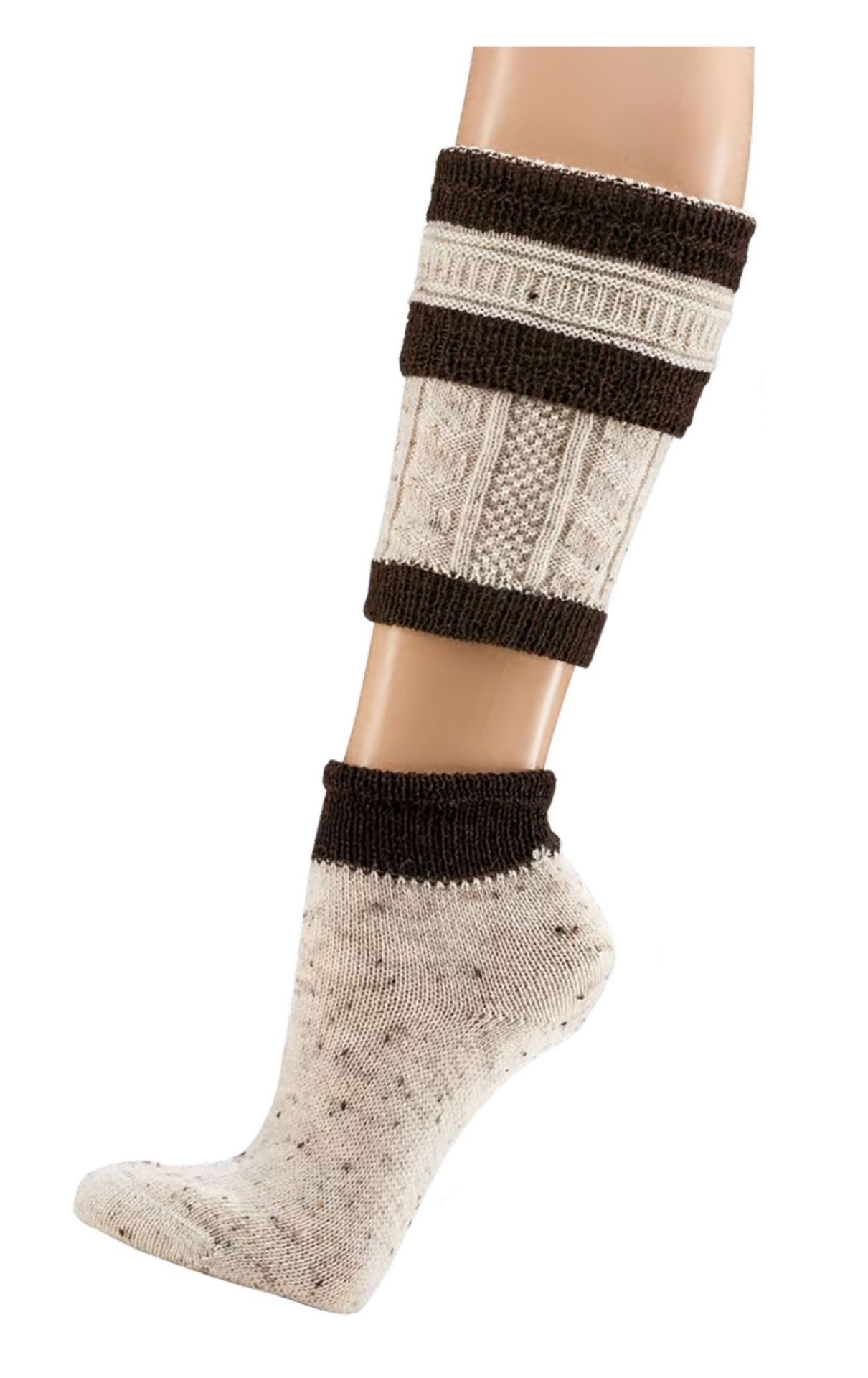 Wowerat Trachtensocken 1 Paar Loferl, 2teilig = Socken + Wadenwärmer, Socks günstig online kaufen