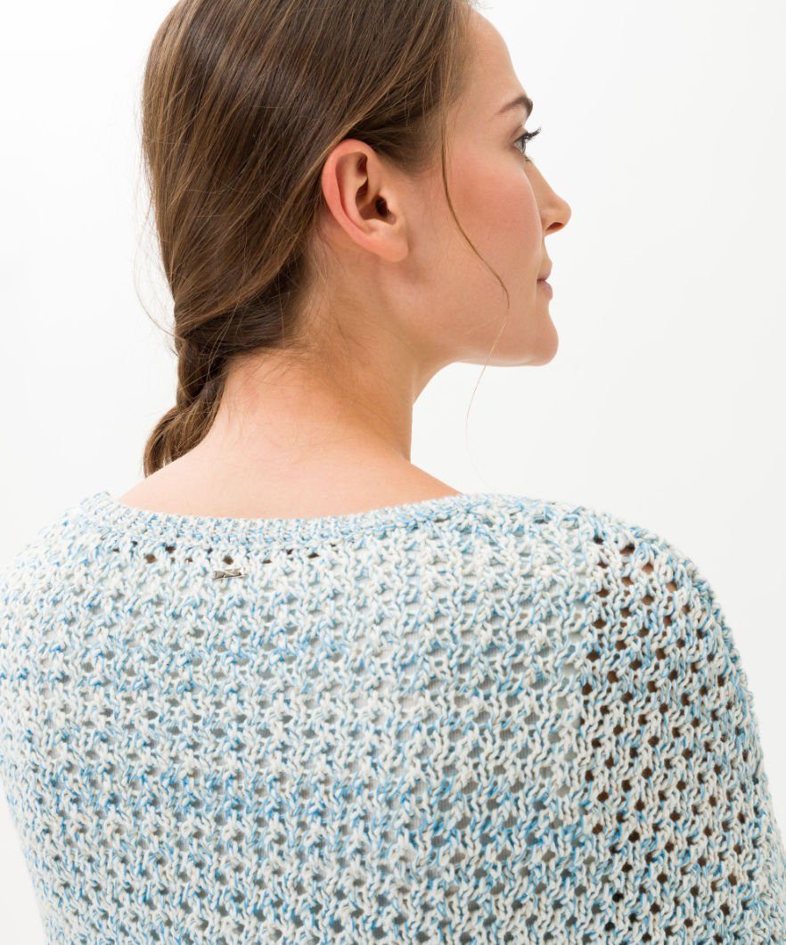 Brax Strickpullover Style LIZ blau