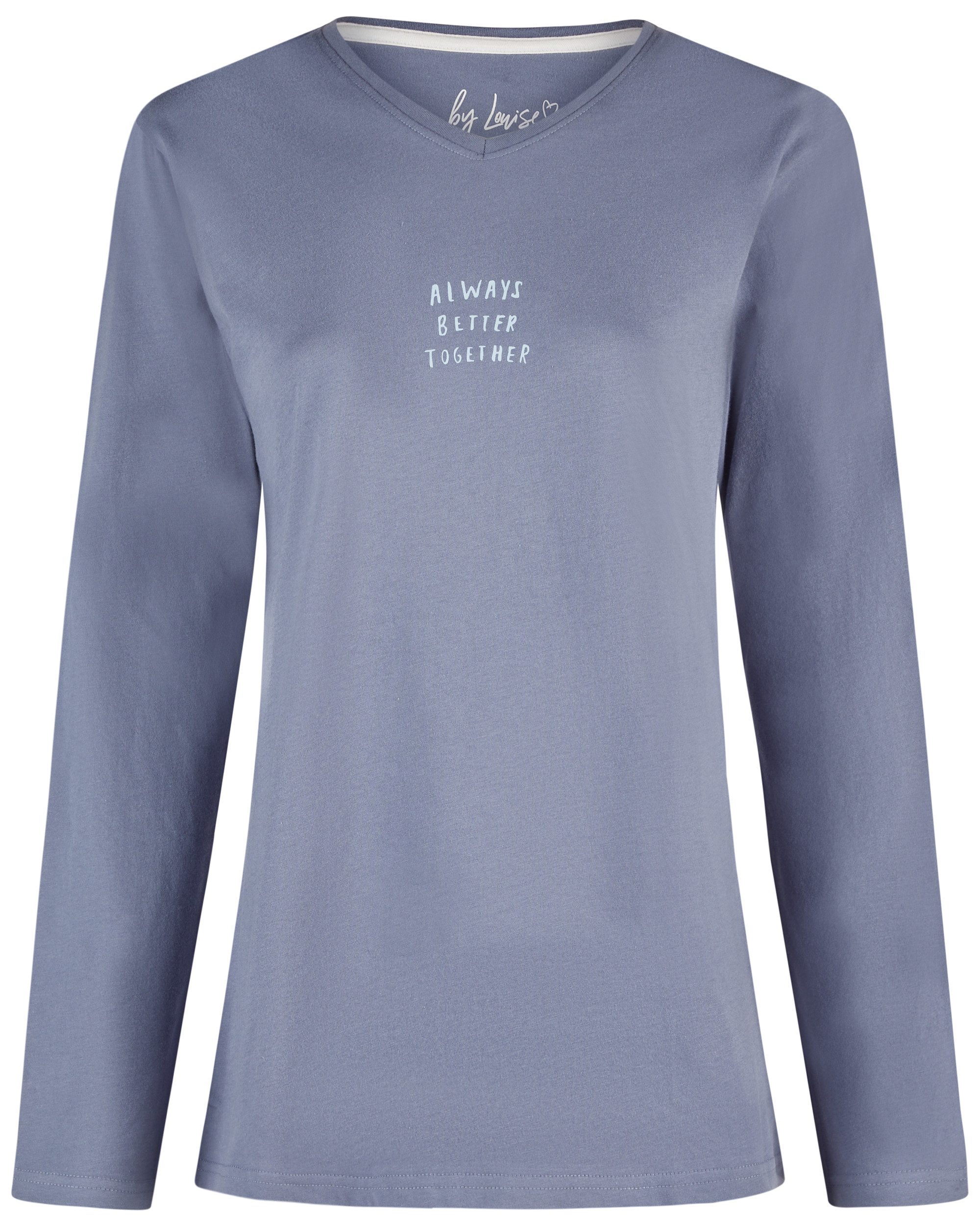 By Louise Schlafanzug Sweet Dreams (Set, 2 tlg., 2-teilig) Damen Pyjama lan günstig online kaufen