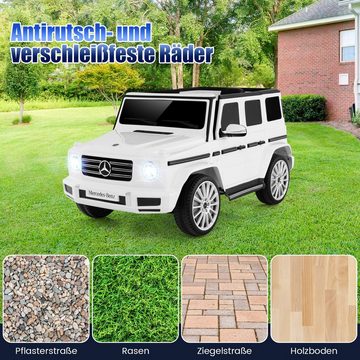 COSTWAY Elektro-Kinderauto Mercedes Benz G500, mit USB & WLAN & Fernbedienung