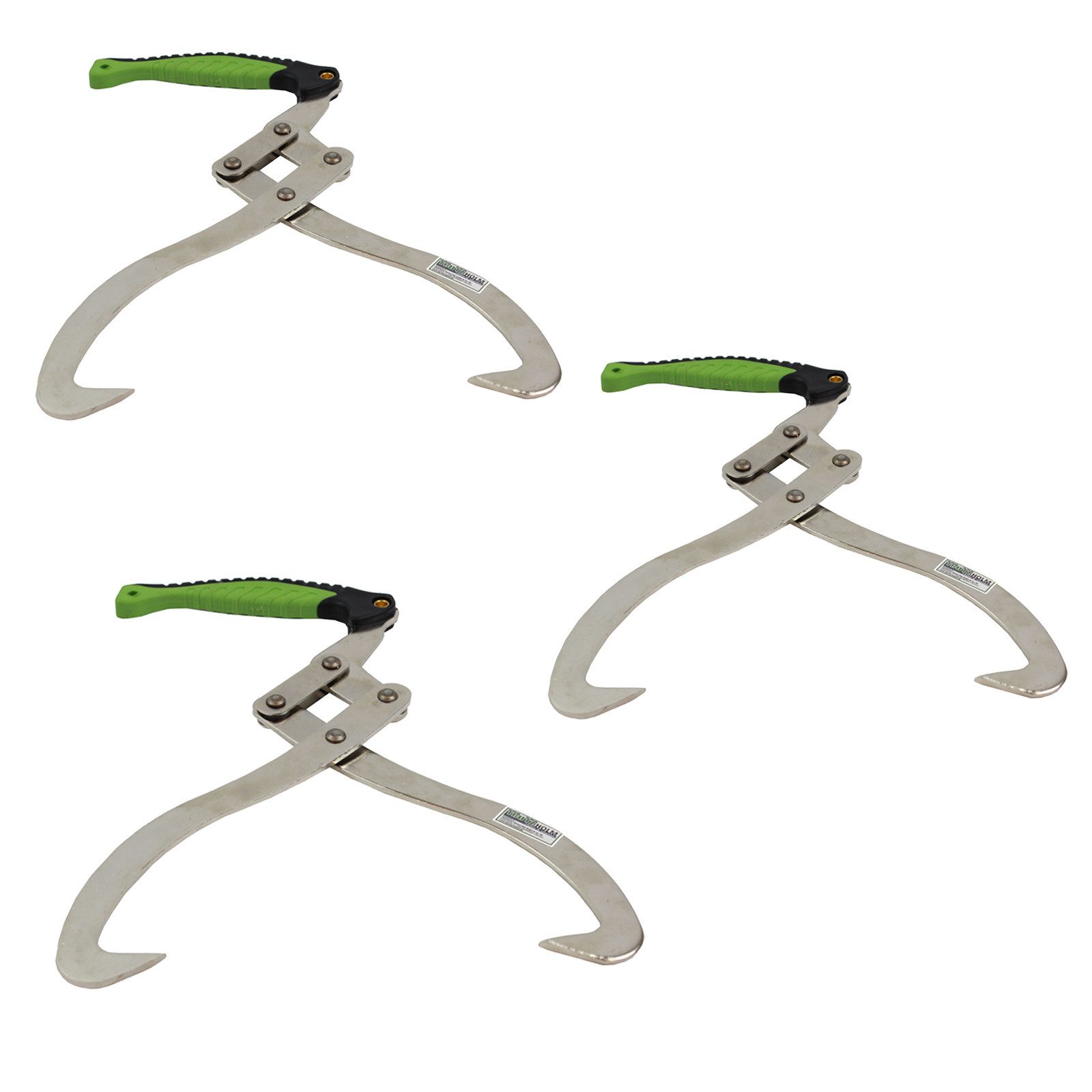 TRUTZHOLM Handpackzange 3x XL 300mm Packzange Handhebehaken Sappie Holzgreifer Heber, Öffnungsweite max. 30 cm, Produkt, 3-tlg.], ungemein