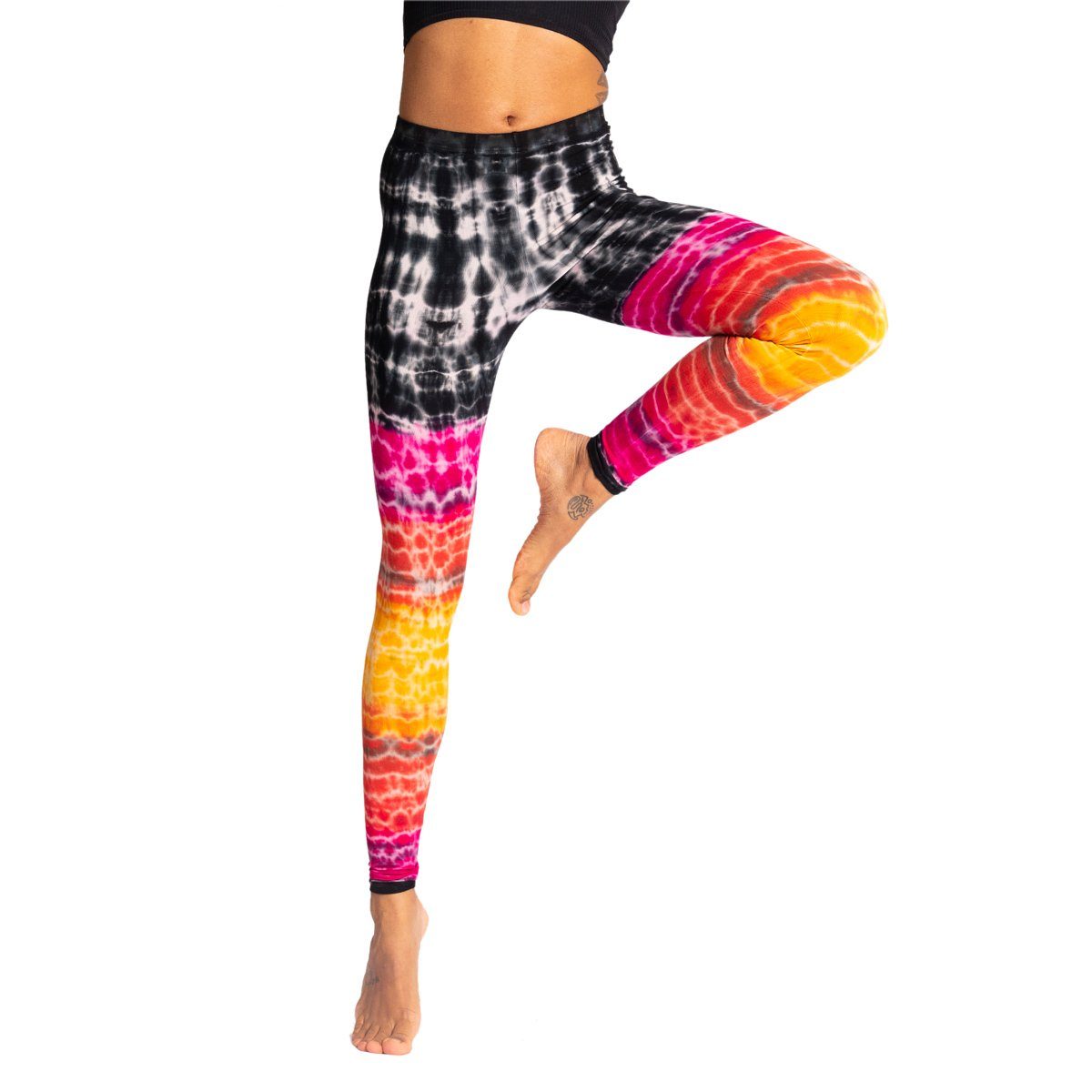 PANASIAM Leggings Unikat Batik Leggings 'Sonne' günstig online kaufen