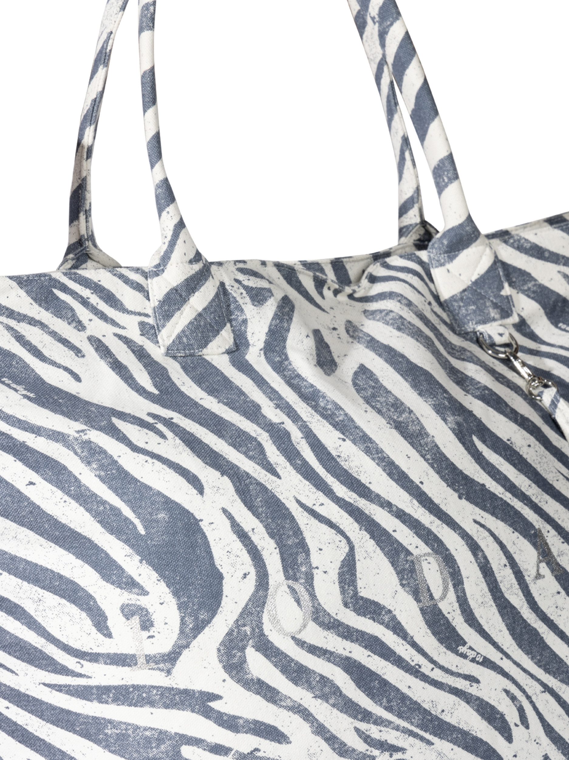 10DAYS Aufbewahrungstasche beach shopper zebra 1332 light vanilla
