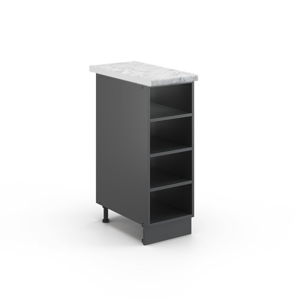 Vicco Unterschrank Fame-Line, Anthrazit, 30 cm, günstig online kaufen