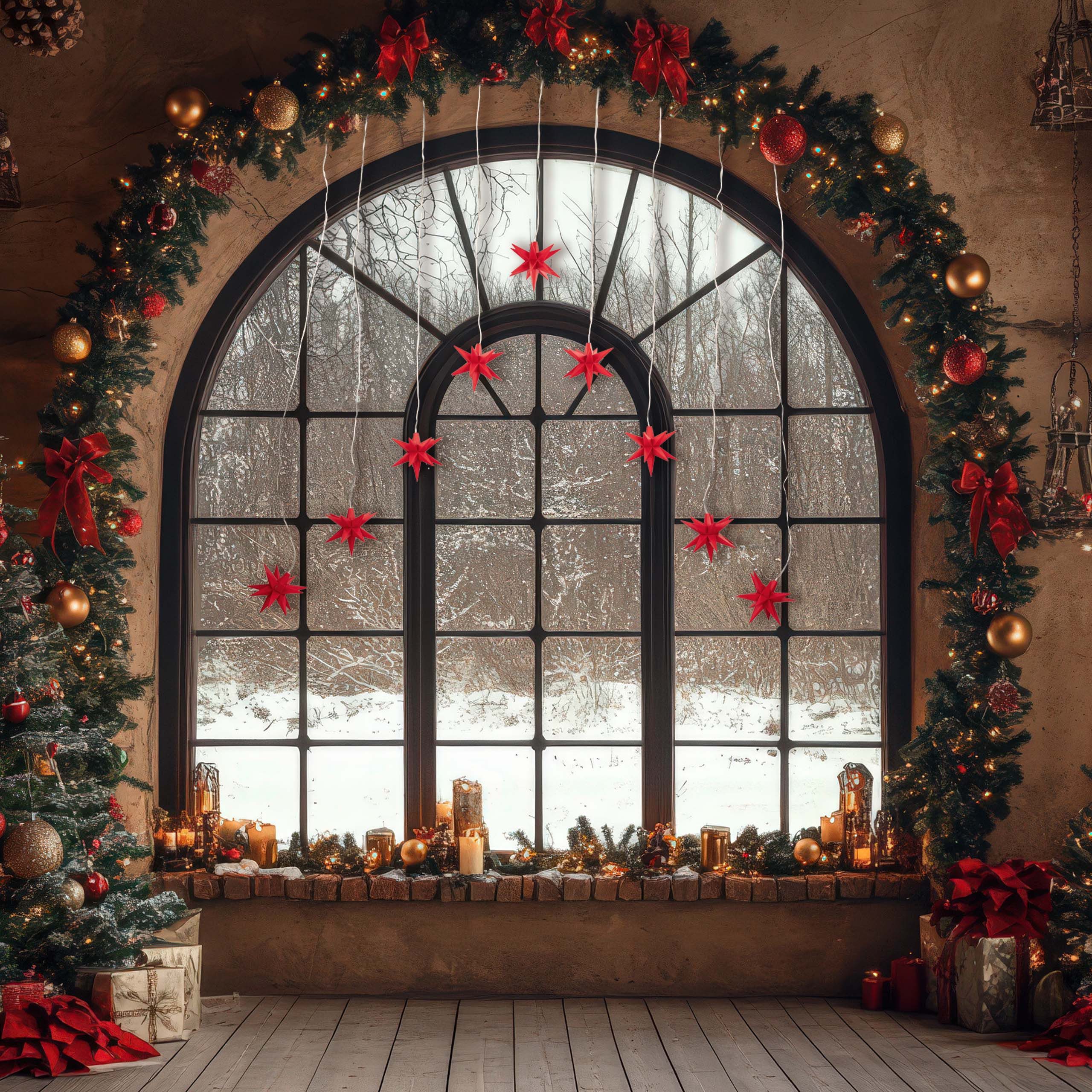 IC Winterworld LED-Lichtervorhang LED Lichterkette mit günstig online kaufen