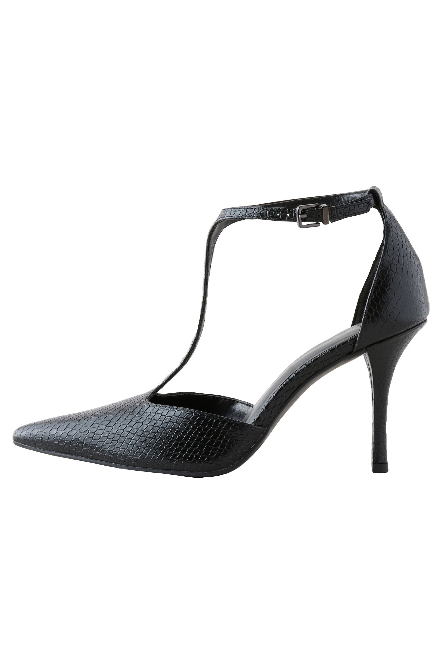 Next Forever Comfort® Absatzschuhe aus Leder mit T-Steg High-Heel-Sandalette (1-tlg)