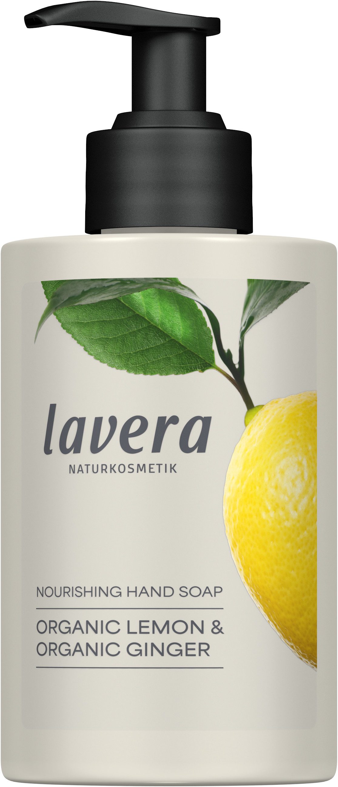 lavera Handseife Pflegeseife Bio-Zitrone & Bio-Ingwer, 1-tlg.