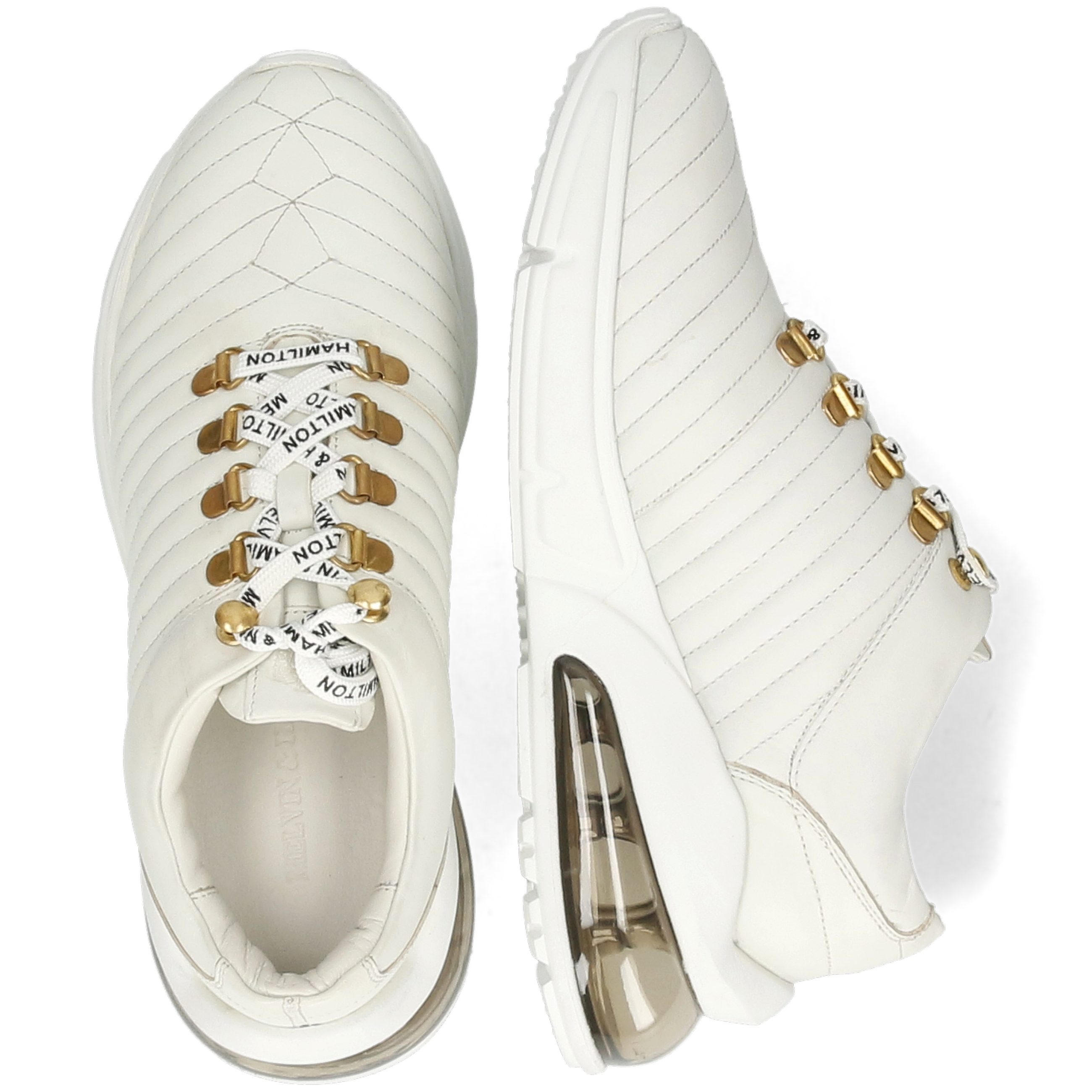 Melvin & Hamilton Pamela 1 Sneaker Hooks White Extra Flex