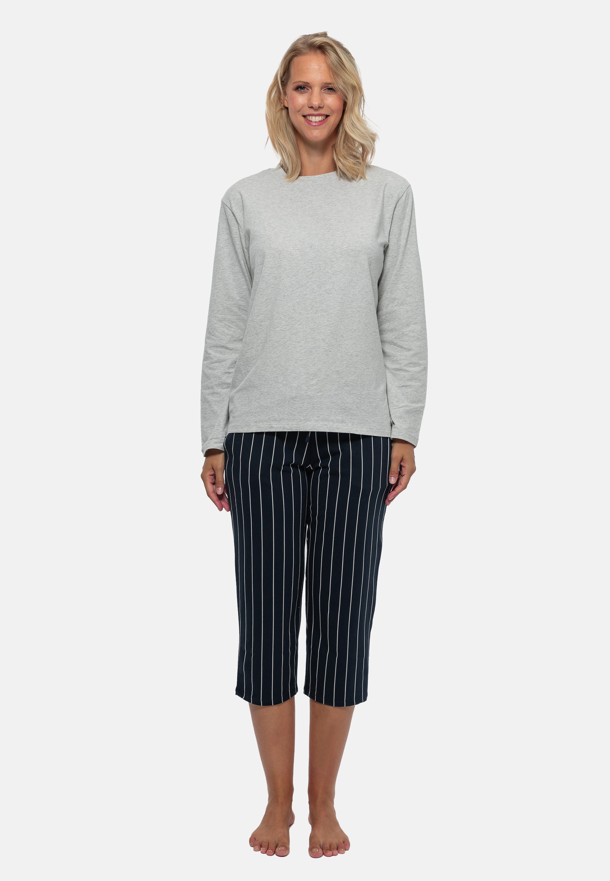 Schiesser Pyjama Organic Cotton (Set, 2 günstig online kaufen