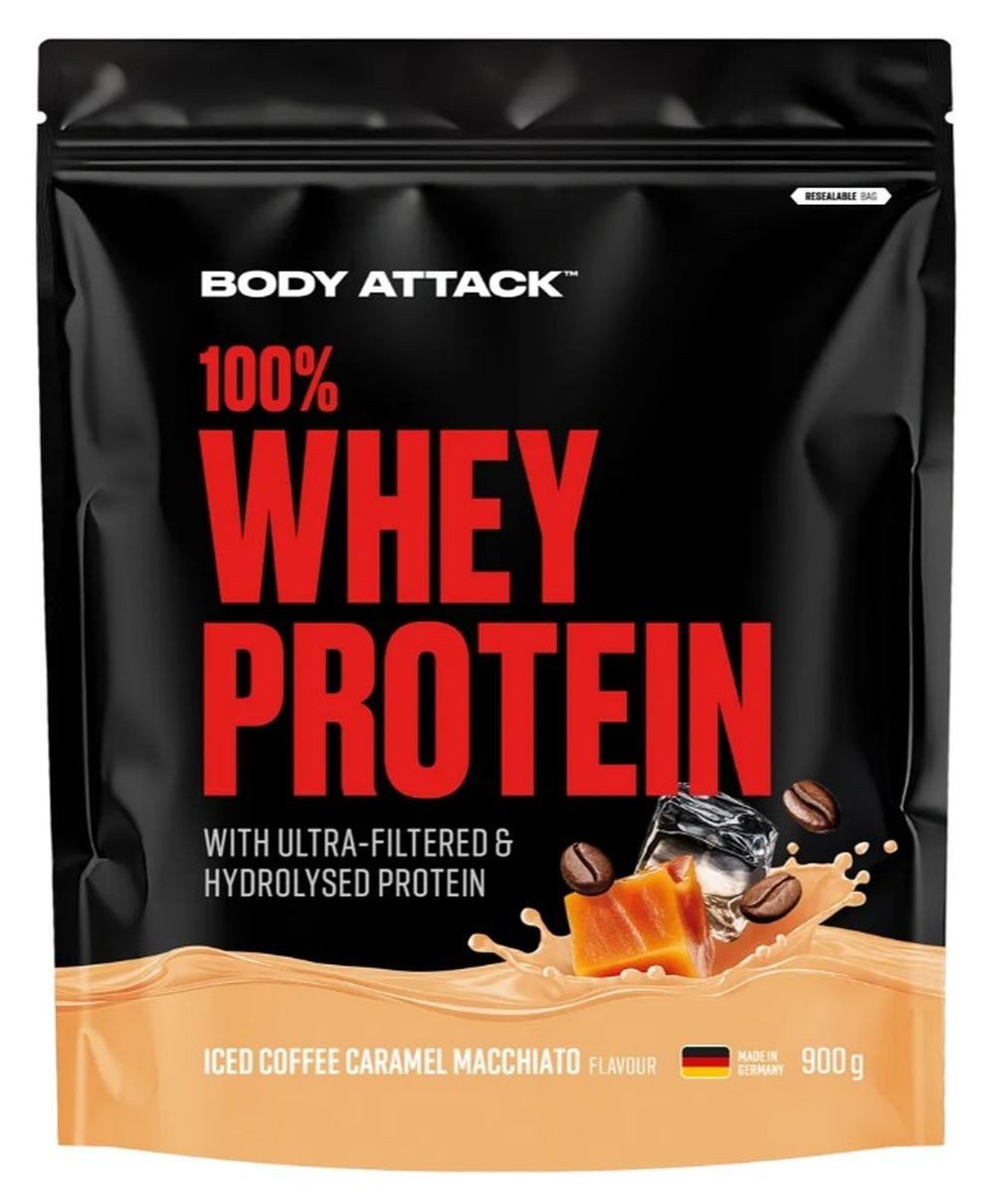 Body Attack Body Attack 100 % Whey Protein – 900 g Pulver