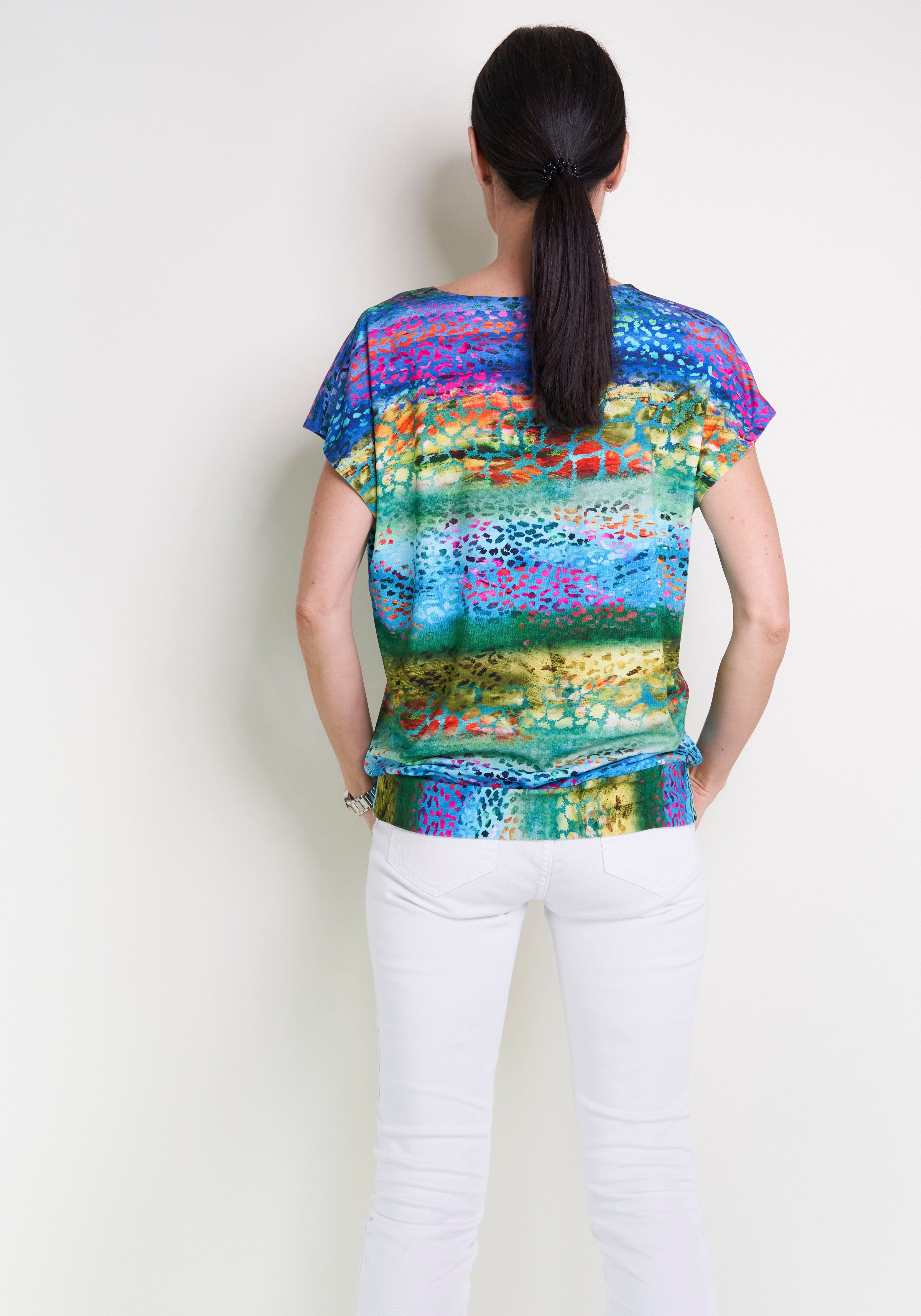 Seidel Moden Blusenshirt mit buntem Allover-Muster, MADE IN GERMANY online  kaufen | OTTO