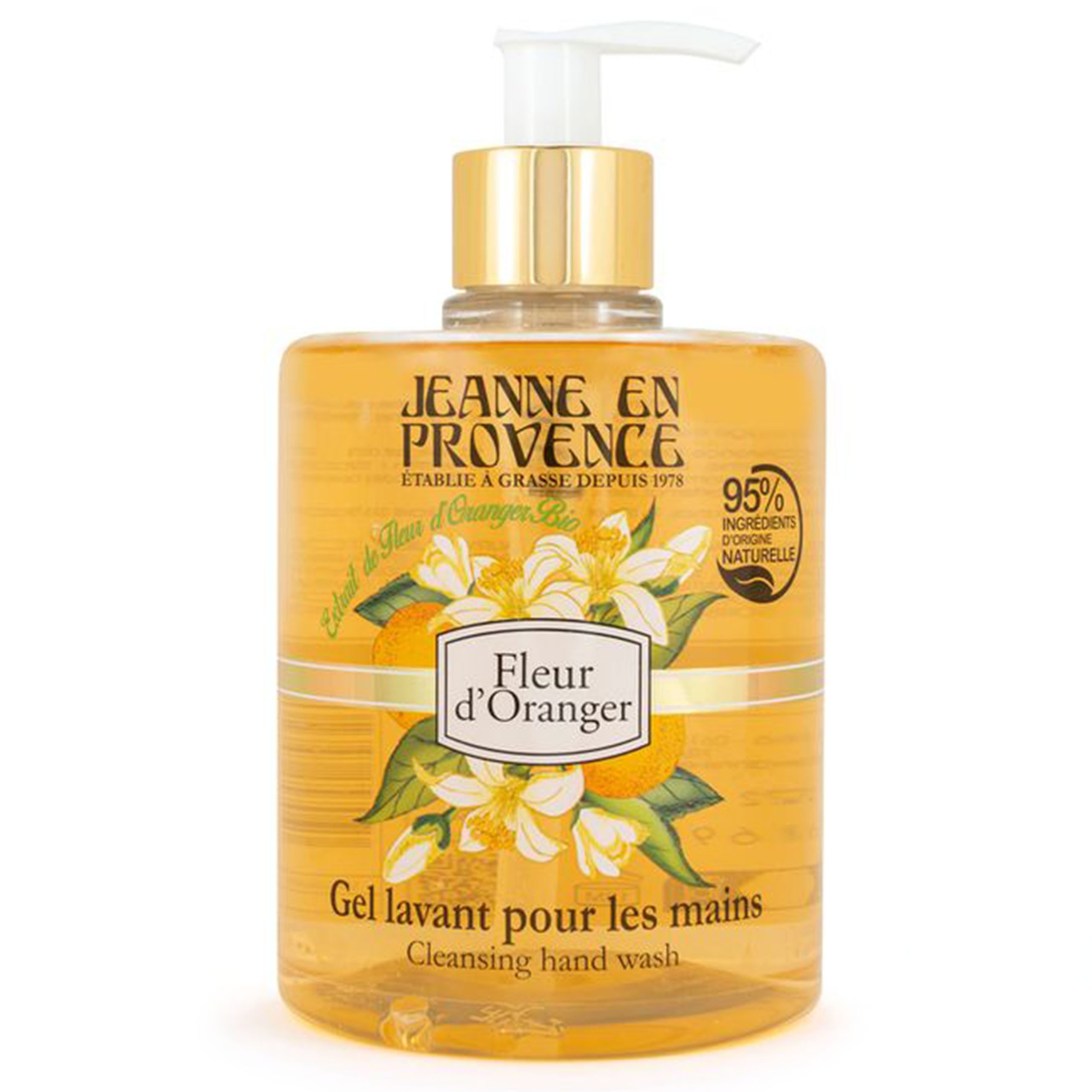 Jeanne En Provence Flüssigseife Jeanne en Provence - Fleur d'Oranger Flüssigseife, orange 500 ml