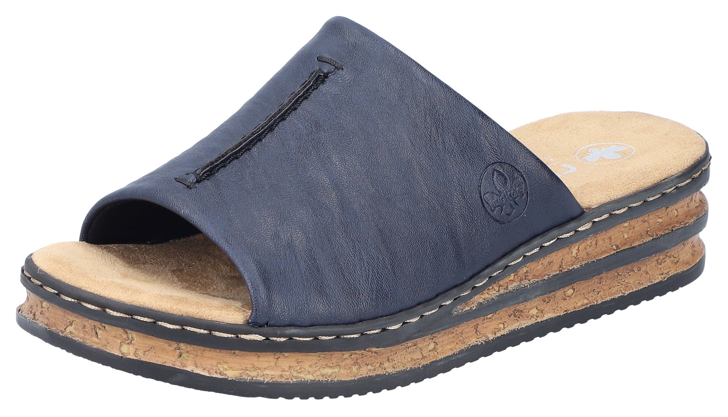 Rieker Pantolette, Keilabsatz, Sommerschuh, 150 Jahre günstig online kaufen