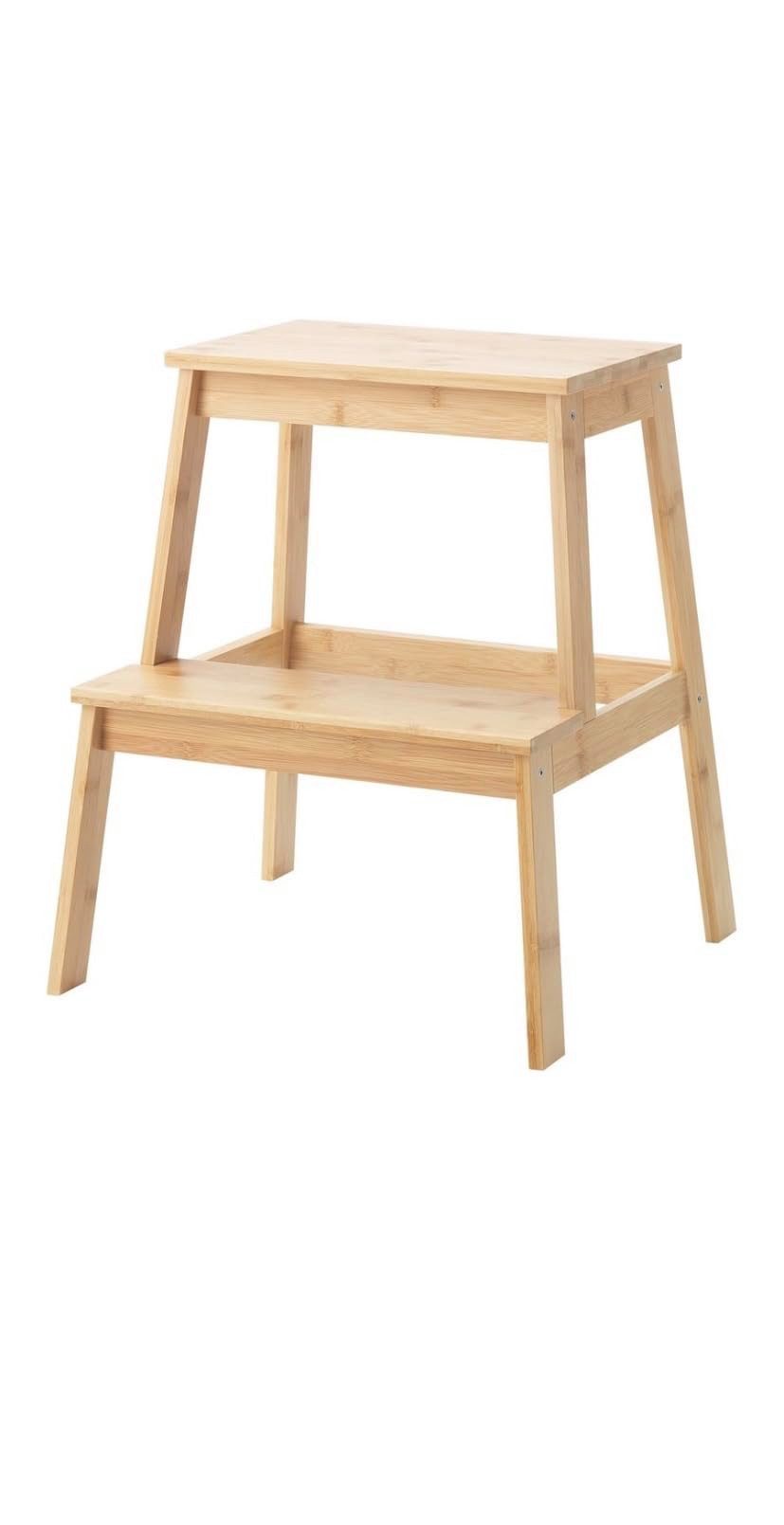 IKEA Tritthocker IKEA TENHULT Tritthocker, 43 x 40 x 50 cm, Bambus