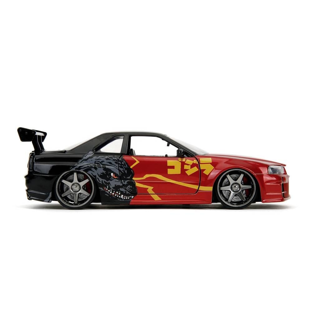 Spielzeug-Auto Godzilla Nissan GTR 1:24