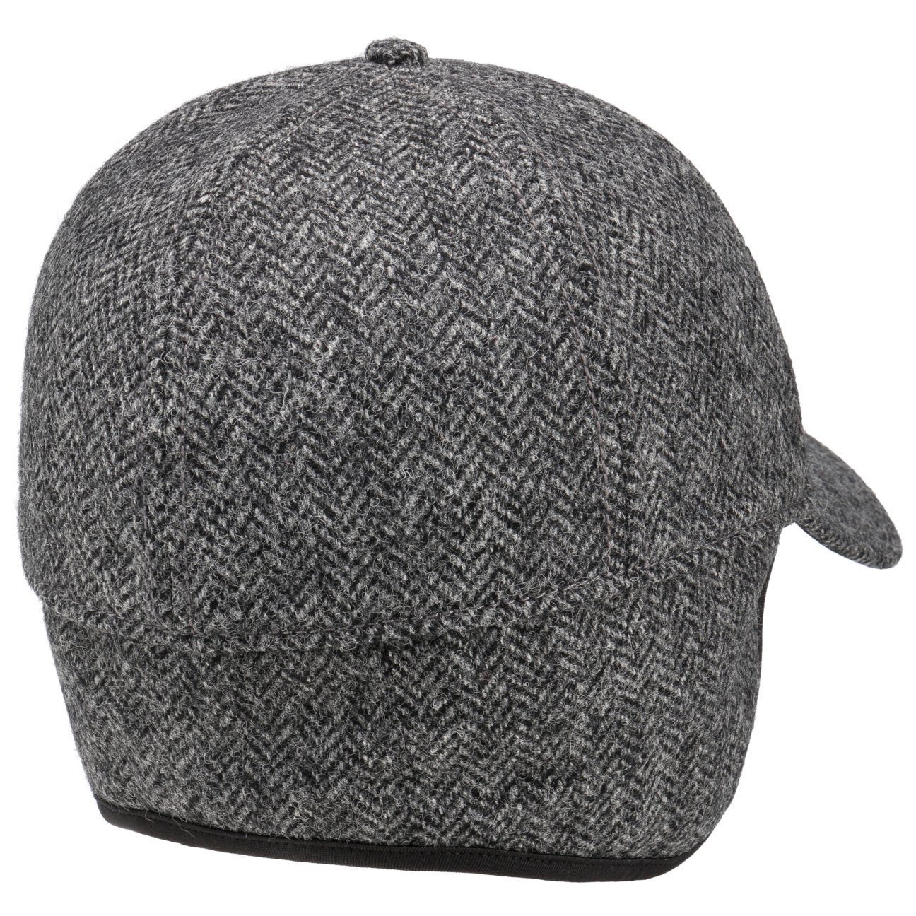 Lierys Baseball Cap (1-St) Wintercap Hinten grau geschlossen