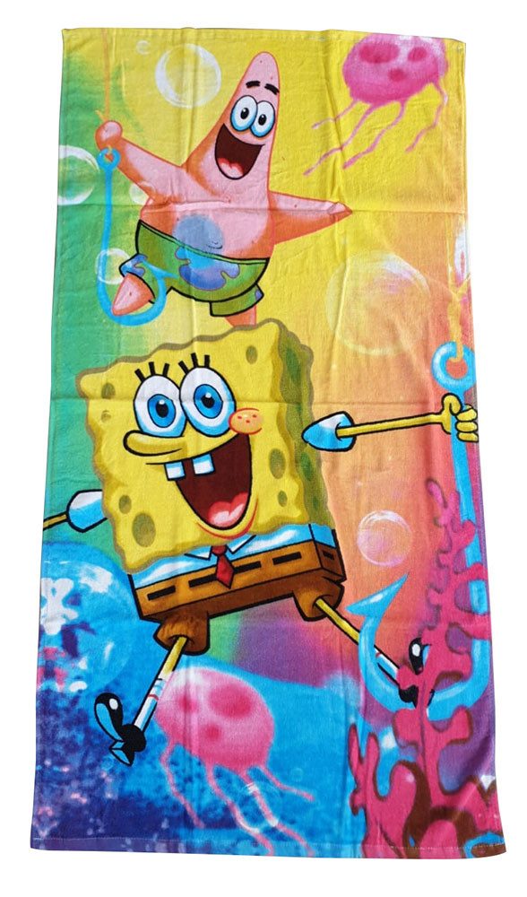 Jerry Fabrics Handtücher SpongeBob Schwammkopf Minions Handtuch 70x140cm 2e günstig online kaufen