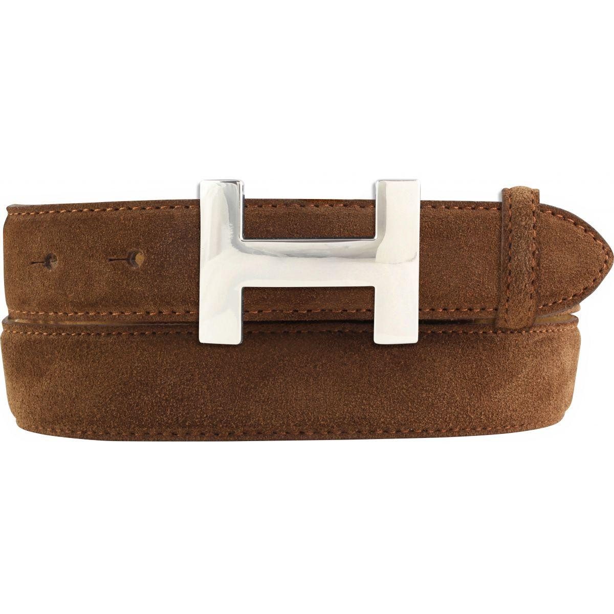 BELTINGER Ledergürtel Damen-Gürtel HELEN aus Veloursleder 3,0 cm - Velour-Ledergürtel für Da (1-St)