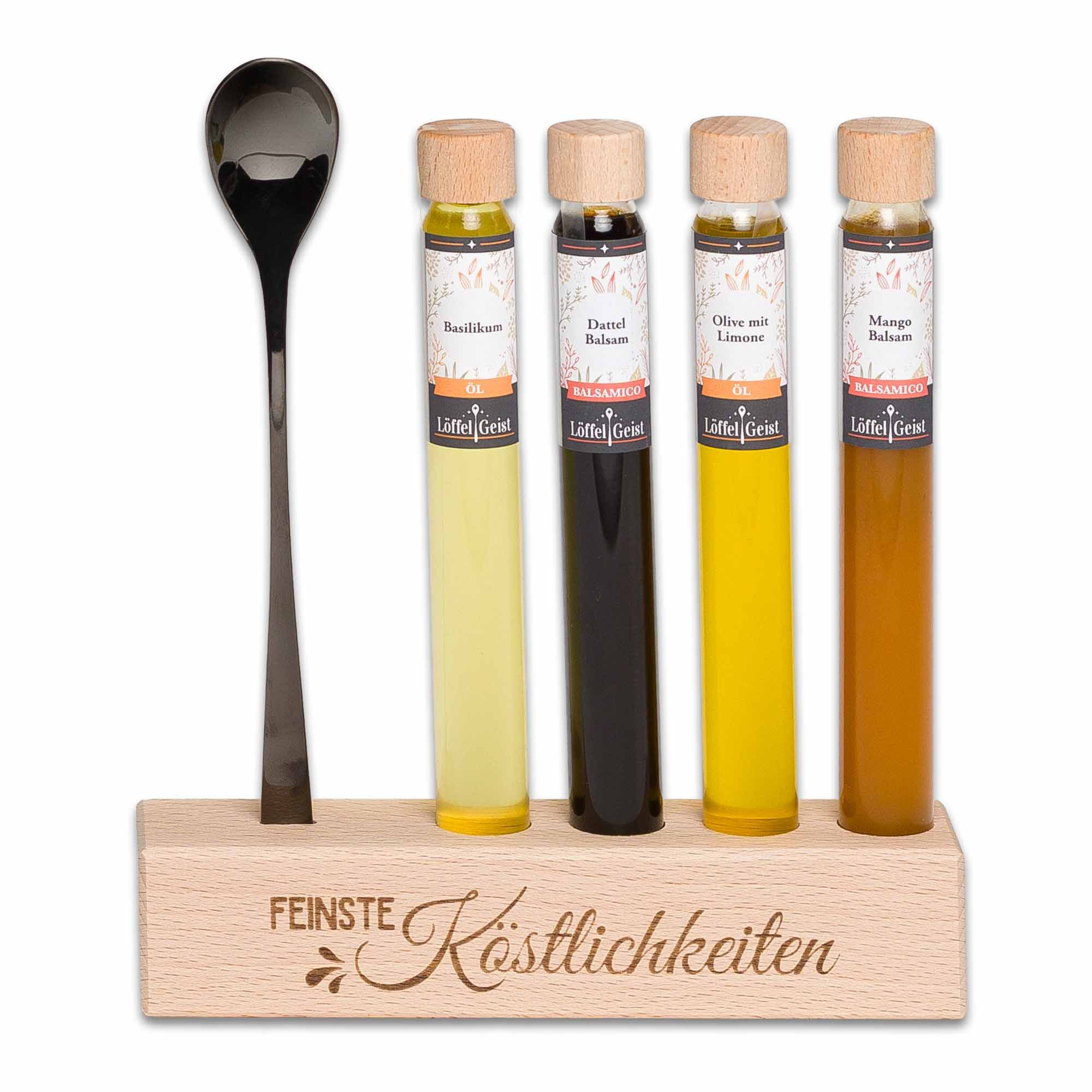 Löffelgeist Lebensmittel-Geschenkset Feinste Köstlichkeiten