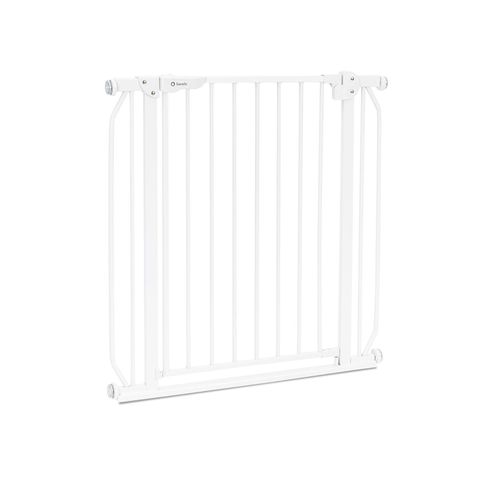 lionelo Türschutzgitter Truus Slim und Led (TOP), ohne Bohren Metall 90° Stop beidseitig schwenkbar 75-105cm – Bild 3 von 5