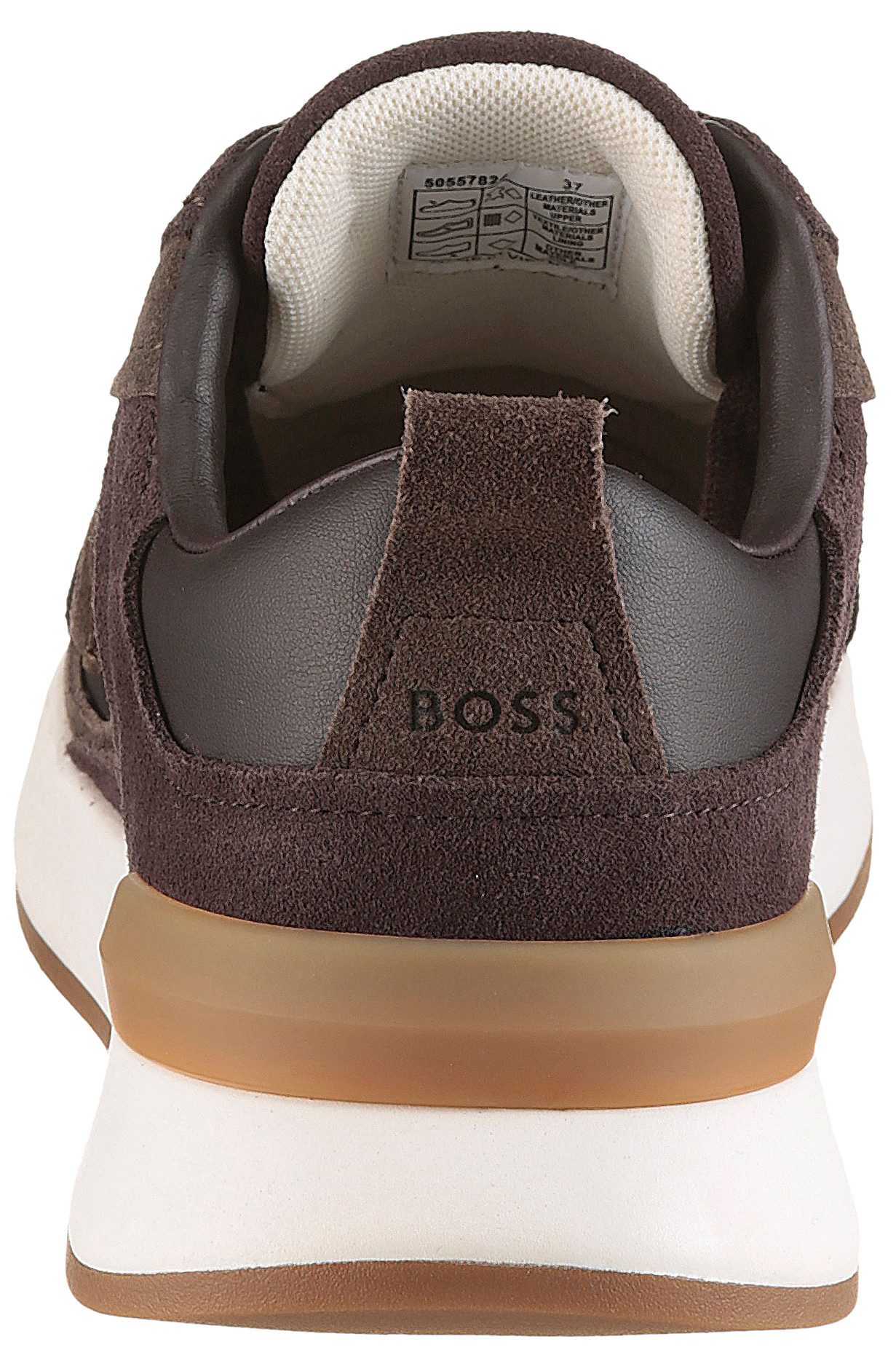 BOSS B Icon_Runn_sdnap Plateausneaker Schnürschuh, Halbschuh, günstig online kaufen