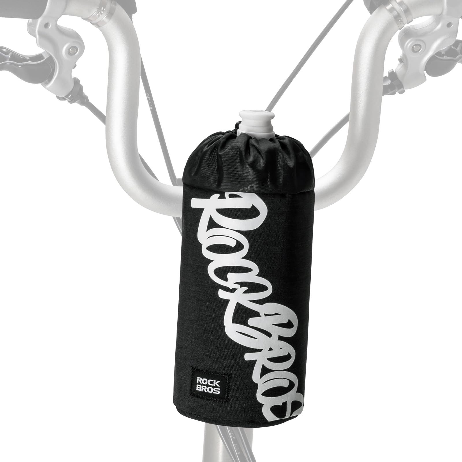 ROCKBROS Fahrradtasche Ohne Schrauben, Pouch Bag Bikepacking, Einfache Montage, 1L Fassungsvermögen, vielseitig einsetzbar