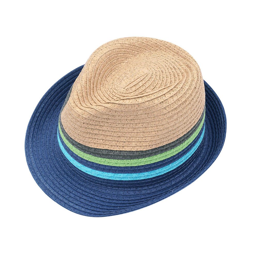Strohhut MINI BOY-Trilby, Streifen